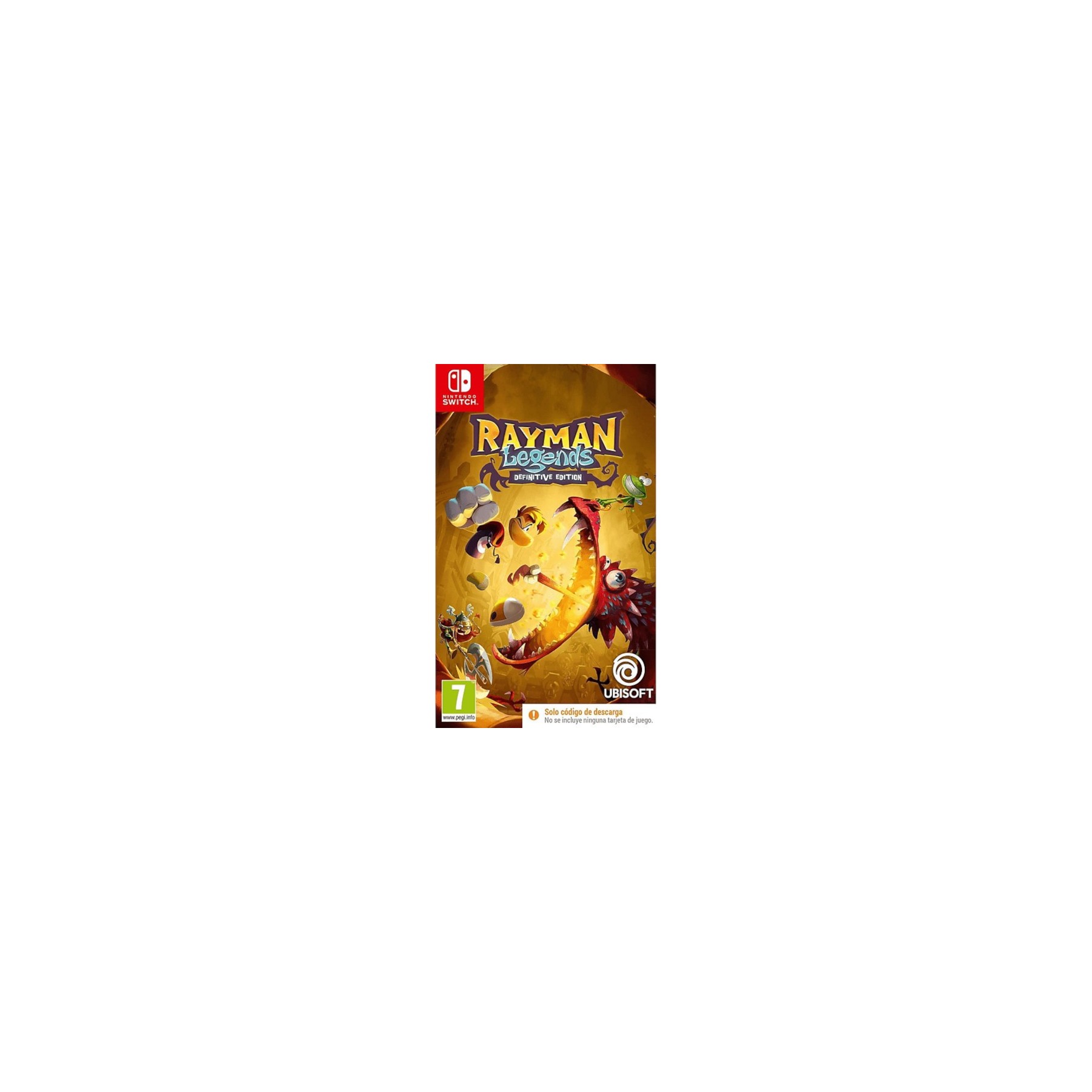 Rayman Legends: Definitive Edition [ DIGITAL ] Juego para Consola Nintendo Switch [PAL ESPAÑA]