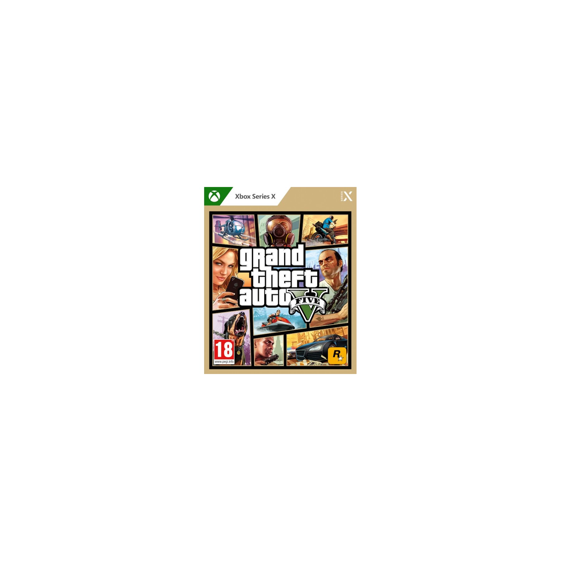 Grand Theft Auto V Juego para Consola Microsoft XBOX Series X [PAL ESPAÑA]