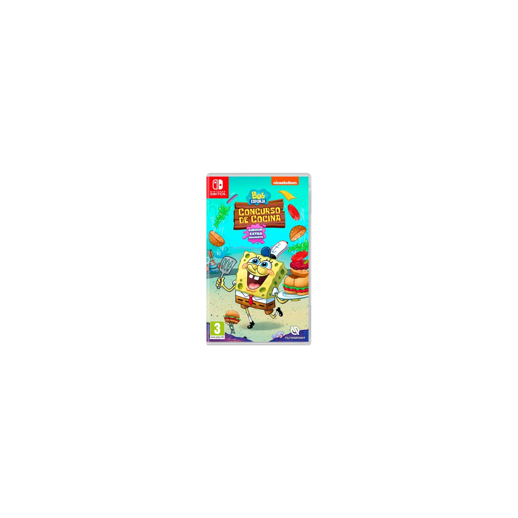 Bob Esponja: Concurso De Cocina -Edicion Extra Crujiente- Juego para Consola Nintendo Switch [PAL ESPAÑA]
