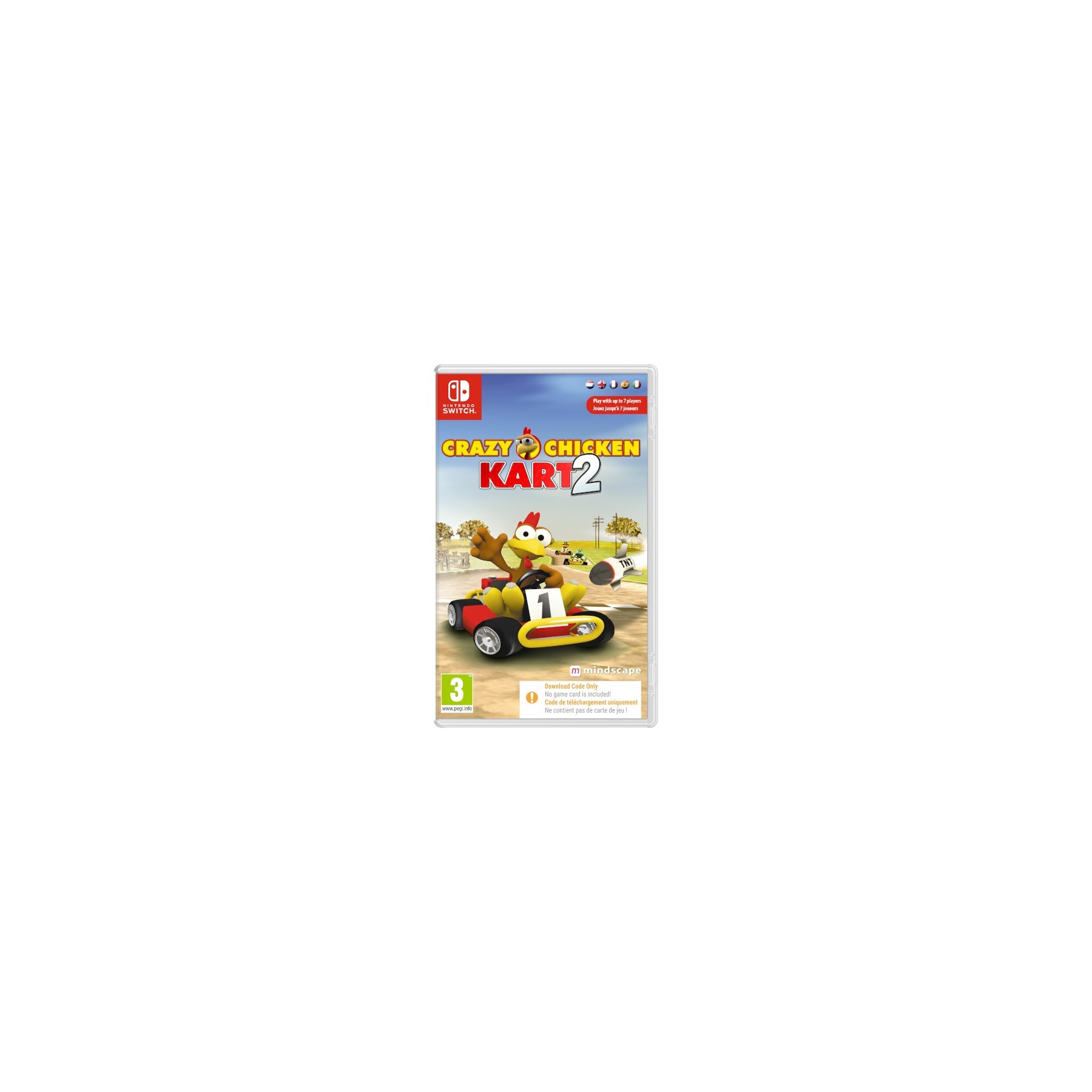 Crazy Chicken Kart 2 [ DIGITAL ] Juego para Consola Nintendo Switch [PAL ESPAÑA]