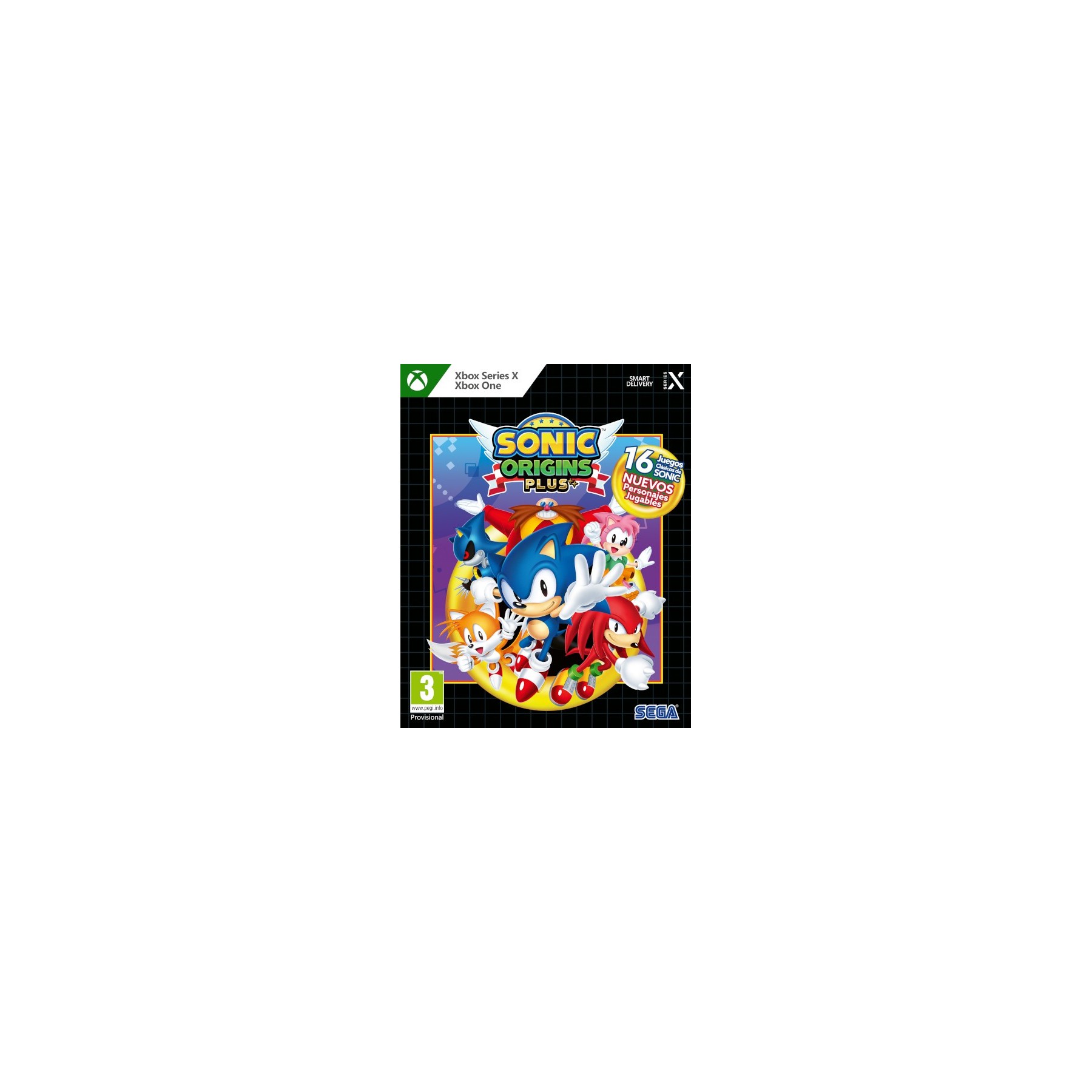 Sonic Origins Plus (Incluye 16 Juegos Clasicos De Sonic Y Nuevos Personajes) (Xbone) Juego para Consola Microsoft XBOX Series X [PAL ESPAÑA]
