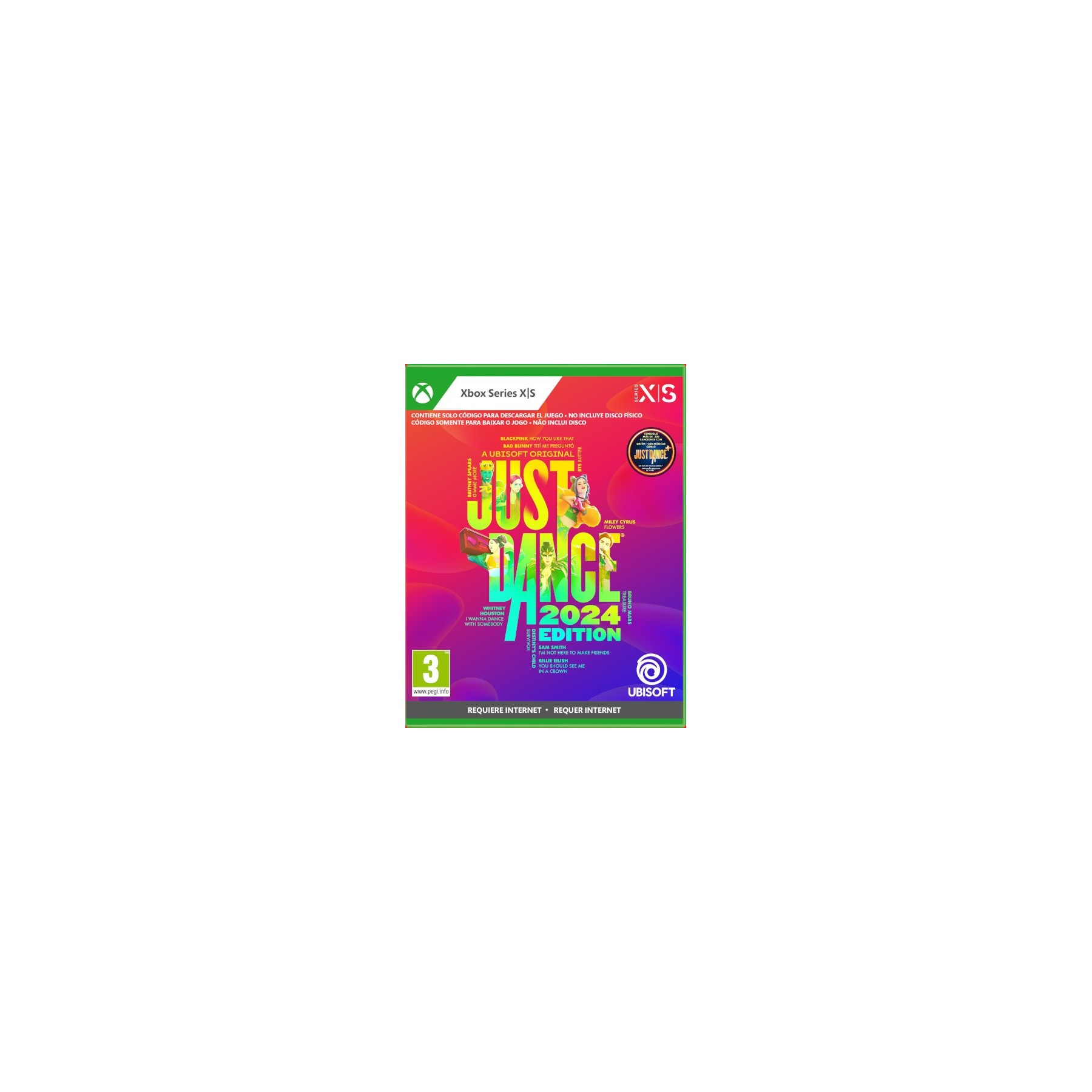 Just Dance 2024 [ DIGITAL ] Juego para Consola Microsoft XBOX Series X [PAL ESPAÑA]