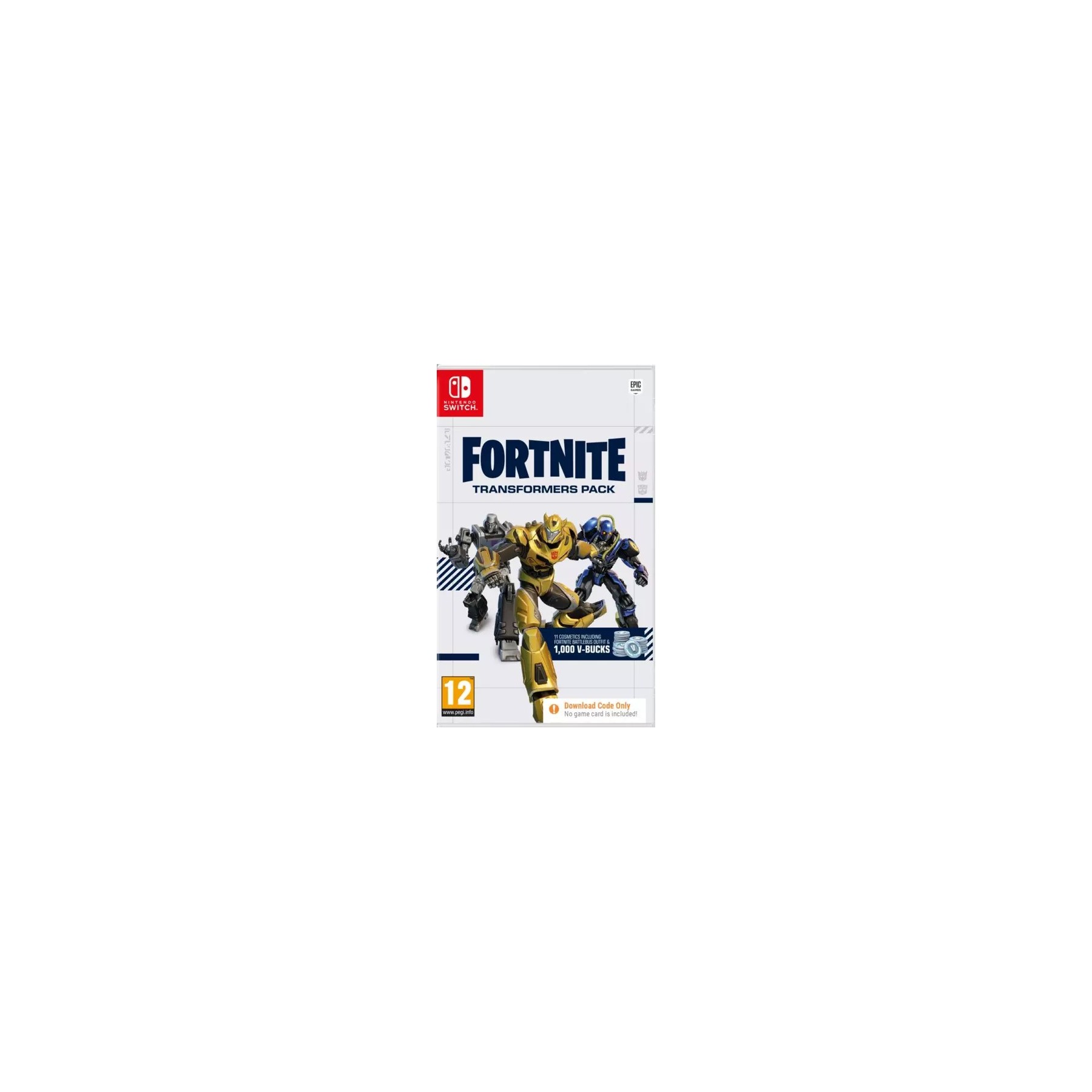 Fortnite - Pack De Transformers [ DIGITAL ] Juego para Consola Nintendo Switch [PAL ESPAÑA]