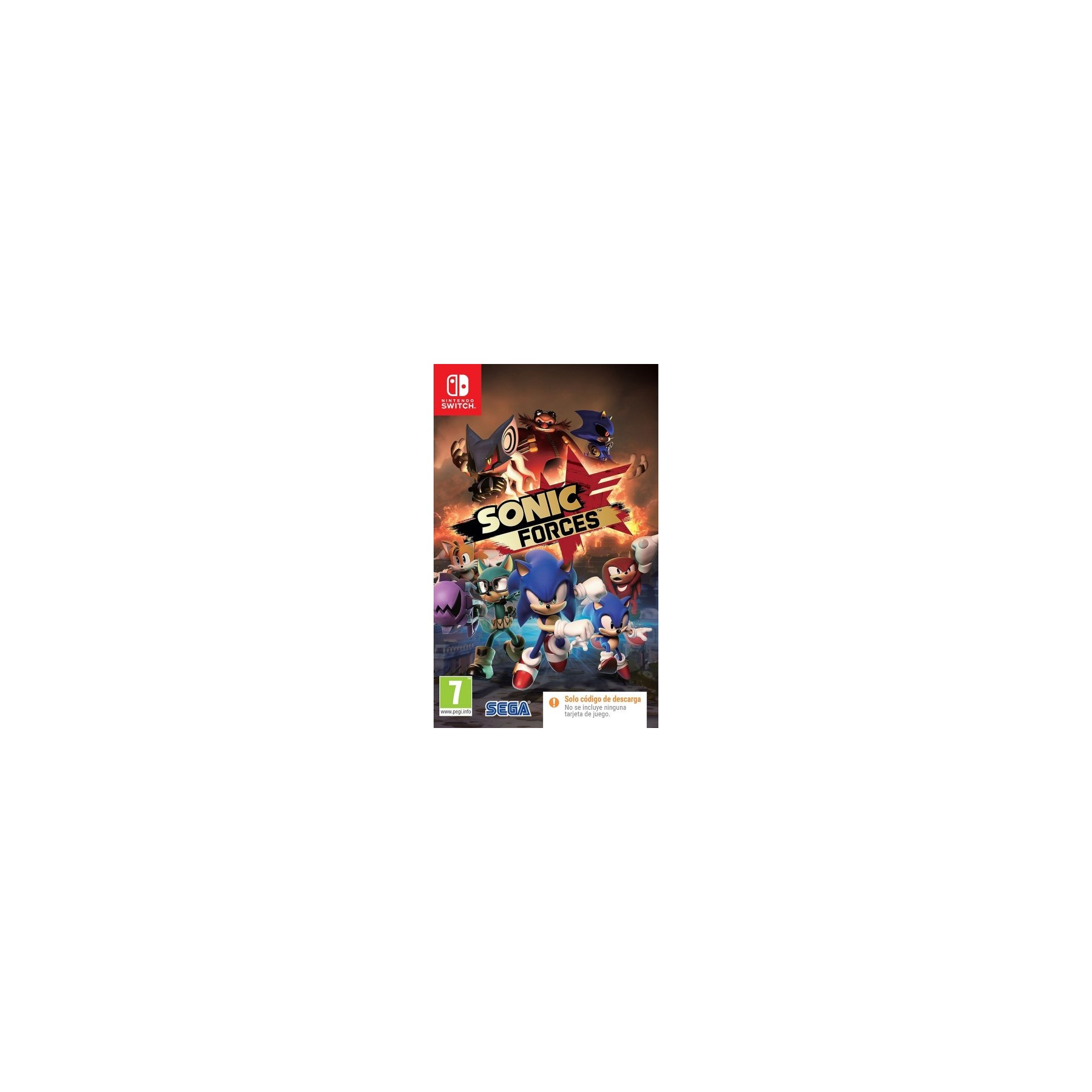 Sonic Forces [ DIGITAL ] Juego para Consola Nintendo Switch [PAL ESPAÑA]