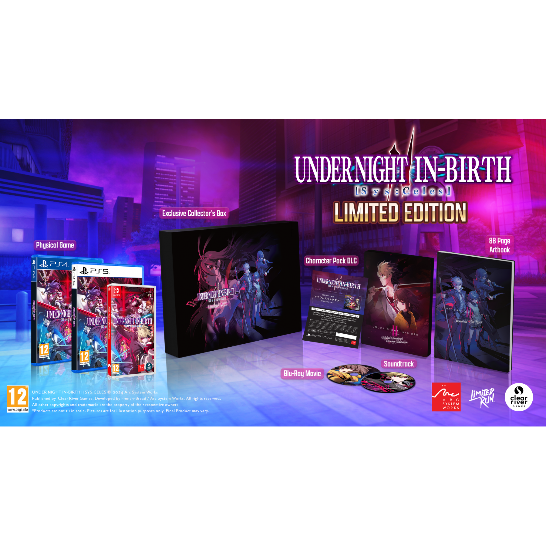 Under Night In Birth 2 (Limited Edition) Juego para Consola Nintendo Switch