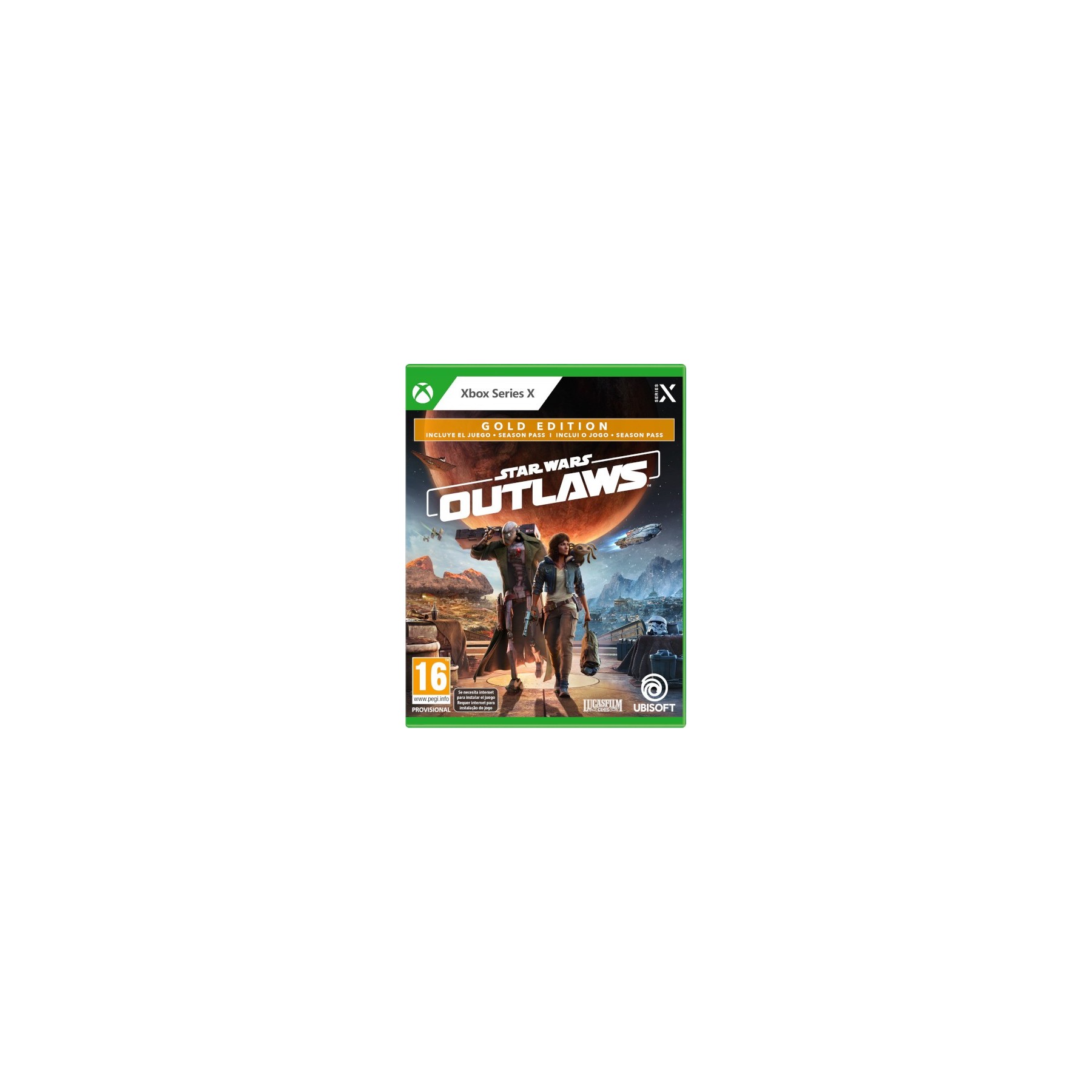 STAR WARS OUTLAWS GOLD EDITION Juego para Consola Microsoft Xbox Series X [ PAL ESPAñA ]