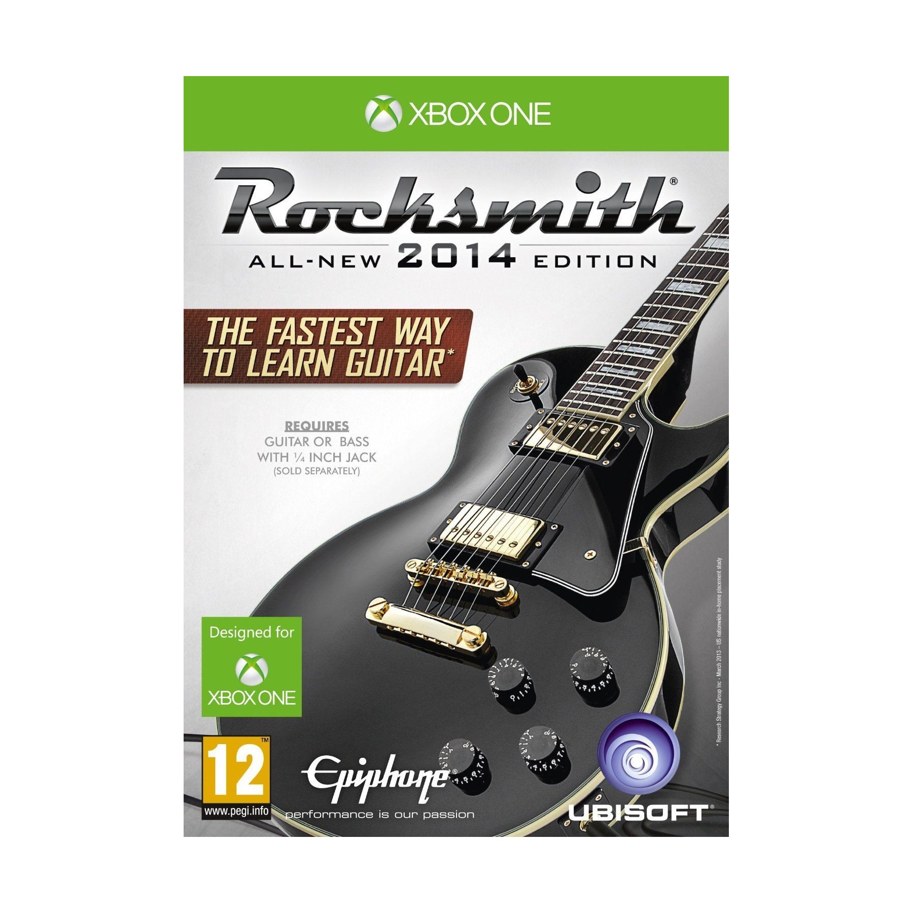 Rocksmith 2014 Edition (w/ Cable) Juego para Consola Microsoft XBOX One