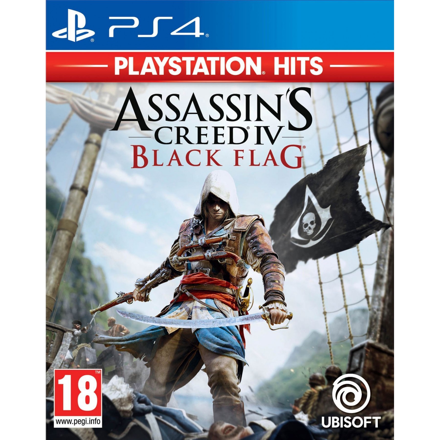 Assassin's Creed IV: Black Flag (Playstation Hits) Juego para Consola Sony PlayStation 4 PS4