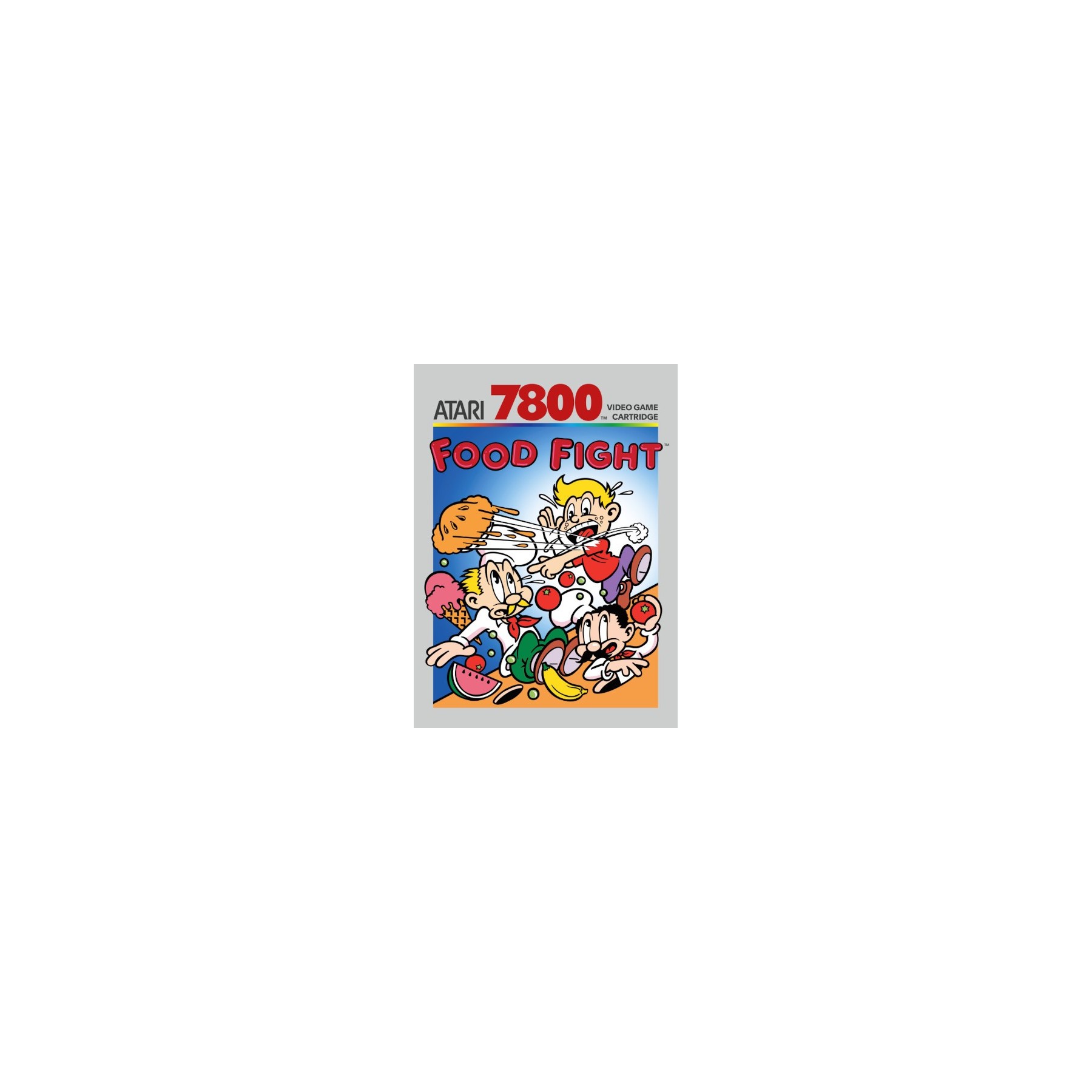 Atari 7800 Food Fight Juego Fisico para Consola Atari [ PAL ESPAÑA ]