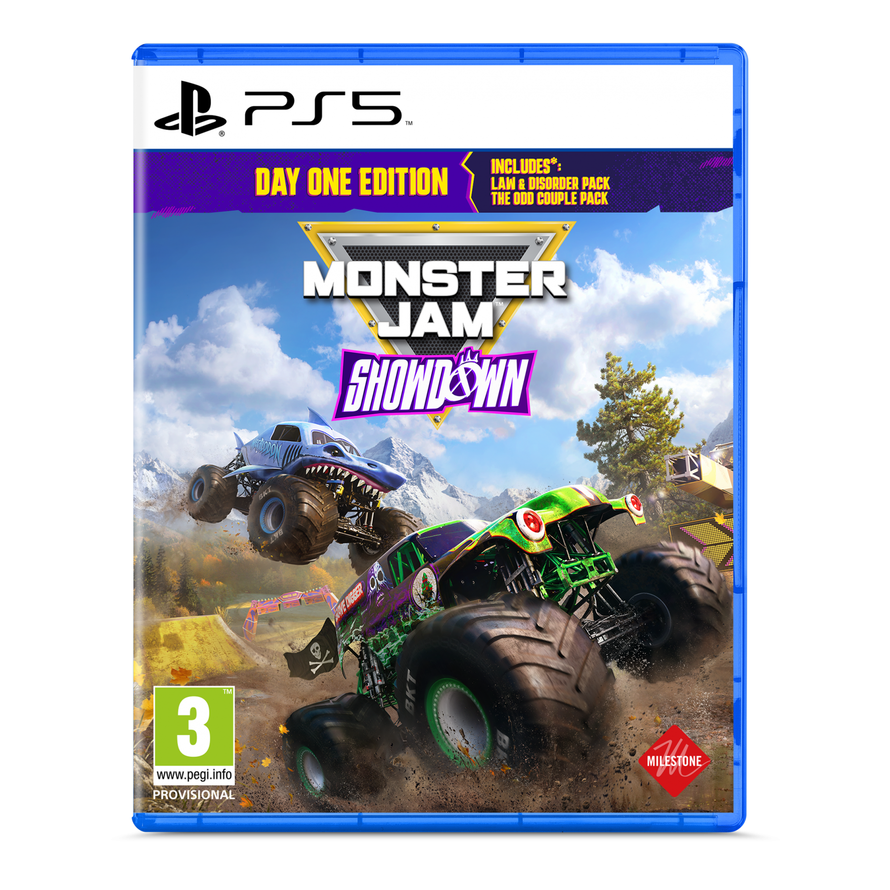 Monster Jam Showdown (Day 1 Edition) Juego para Consola Sony PlayStation 5 PS5