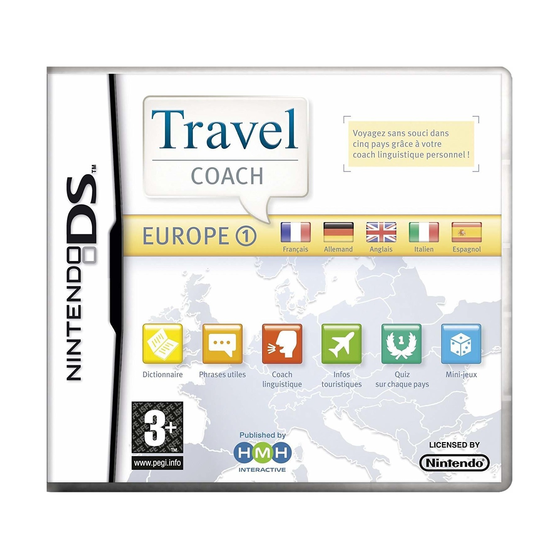 Travel Coach Europe 1 Juego para Consola Nintendo DS [PAL ESPAÑA]