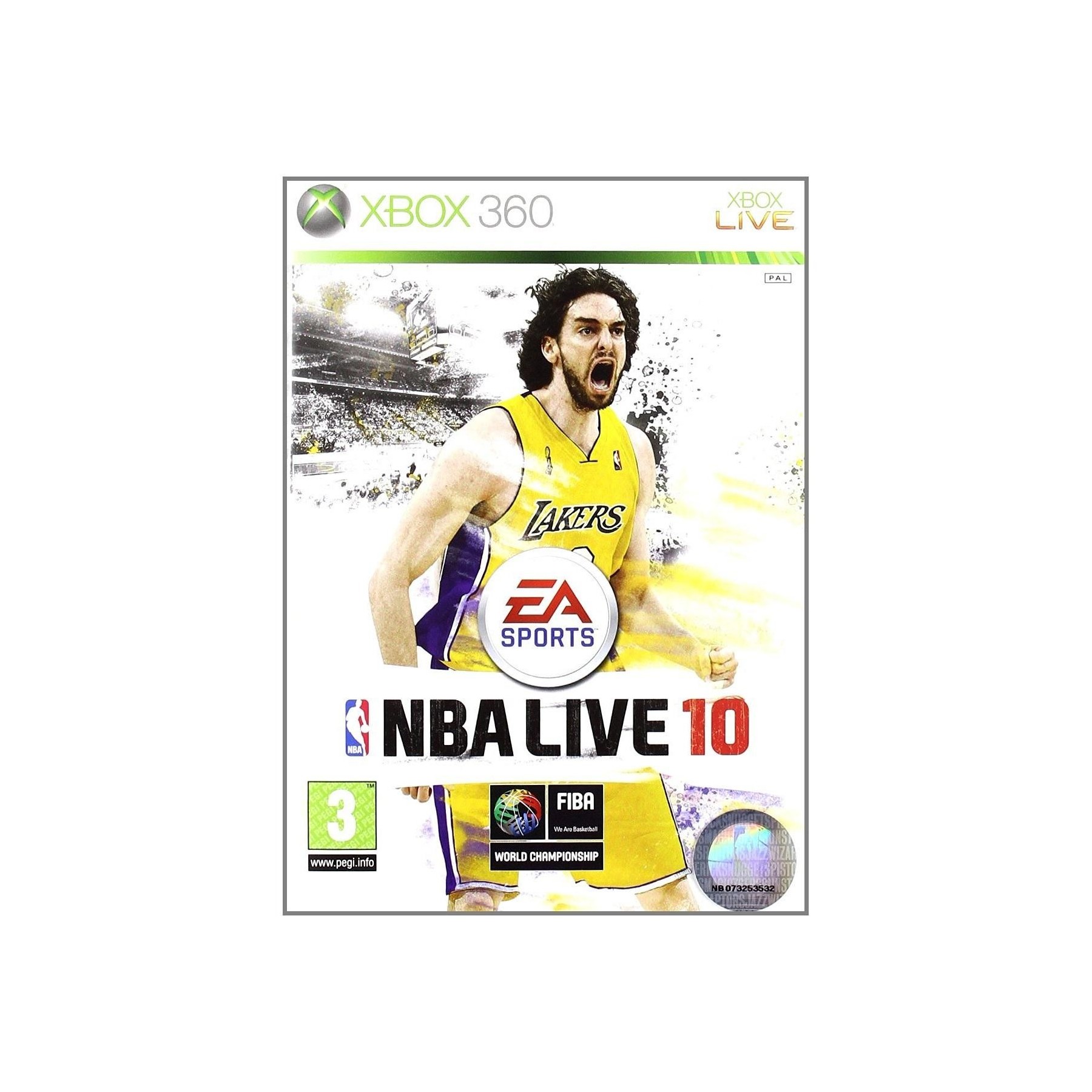 Nba Live 10 Juego para Consola Microsoft XBOX 360 [PAL ESPAÑA]