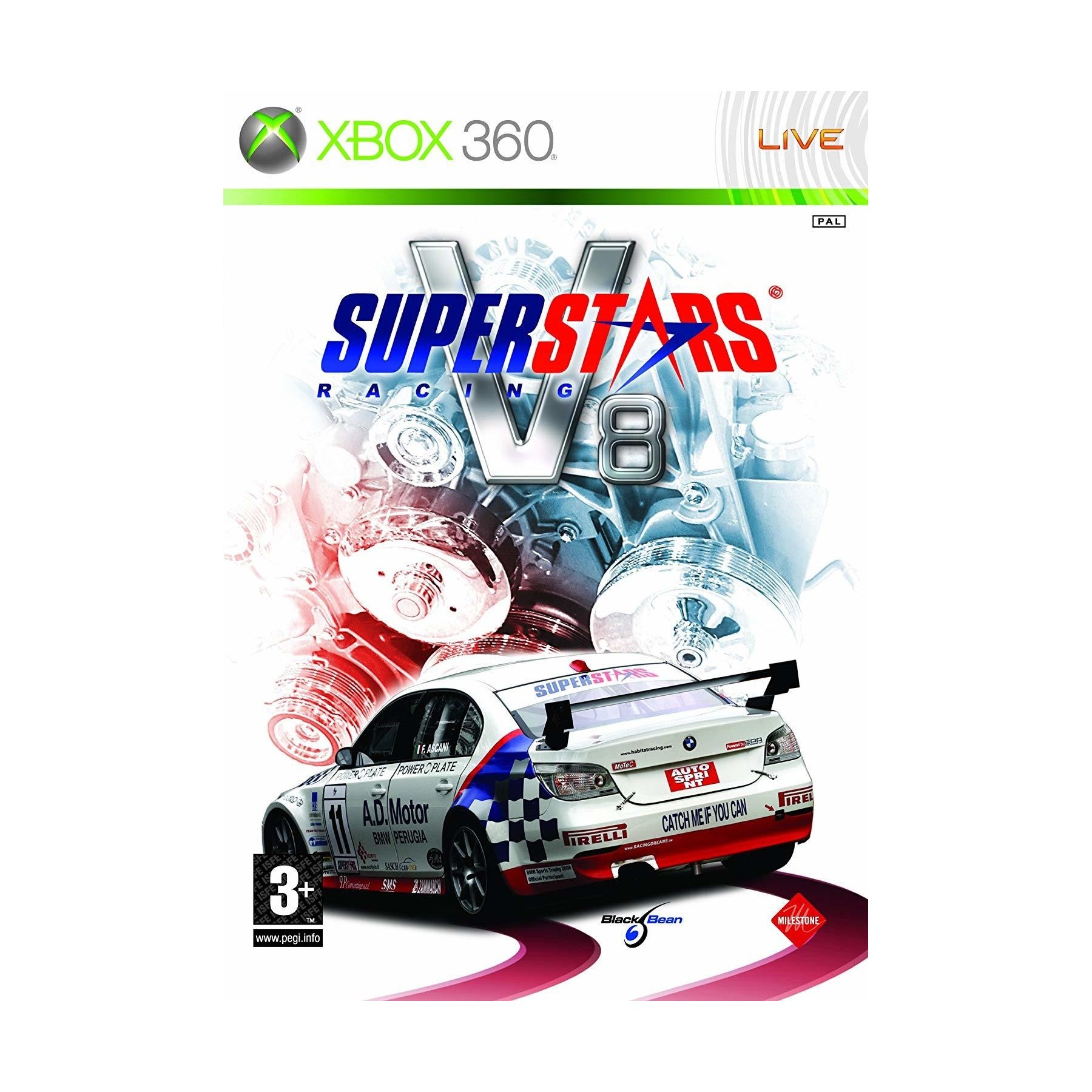 Superstars Racing V8 Juego para Consola Microsoft XBOX 360