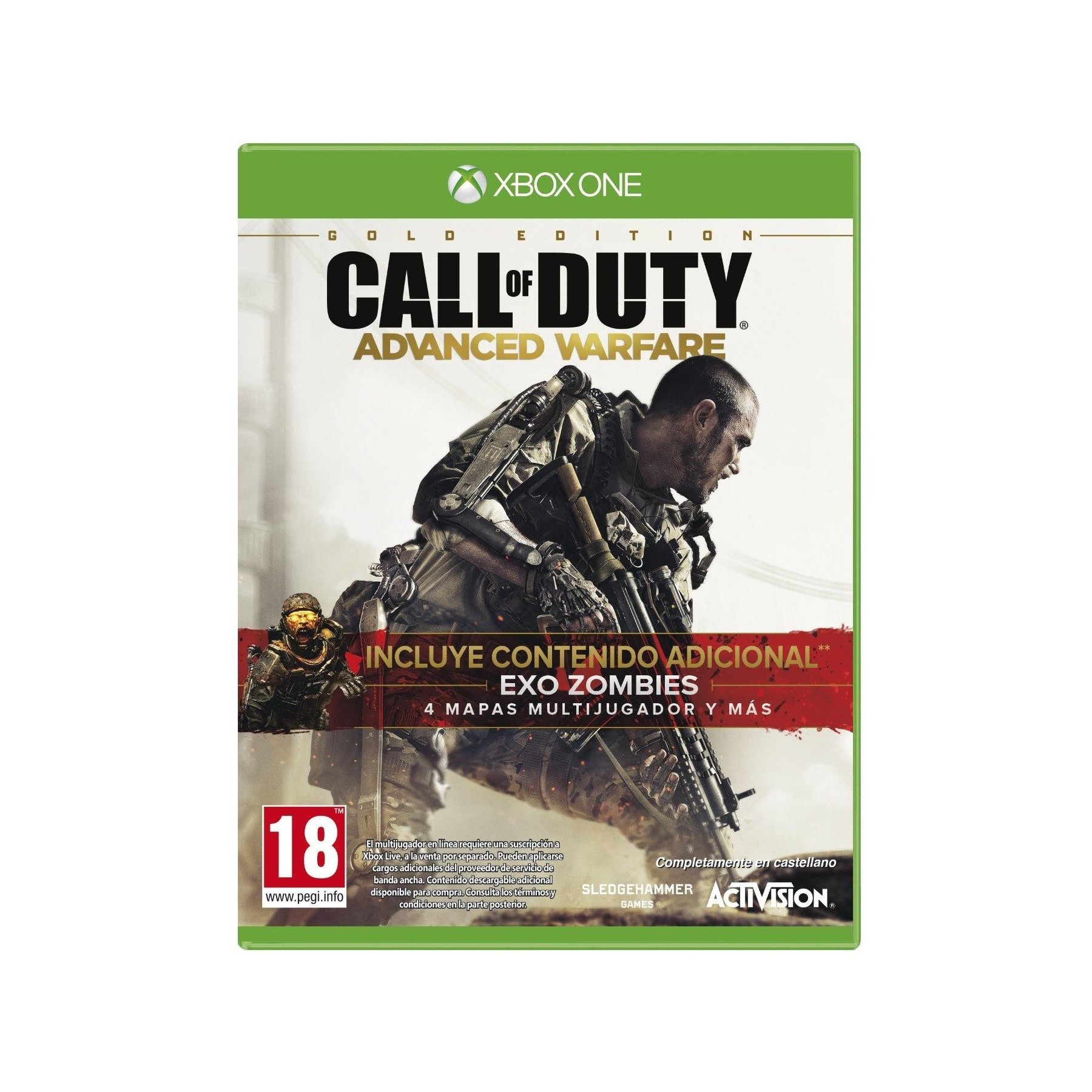 Call Of Duty Advanced Warfare Gold Juego para Consola Microsoft XBOX One [PAL ESPAÑA]