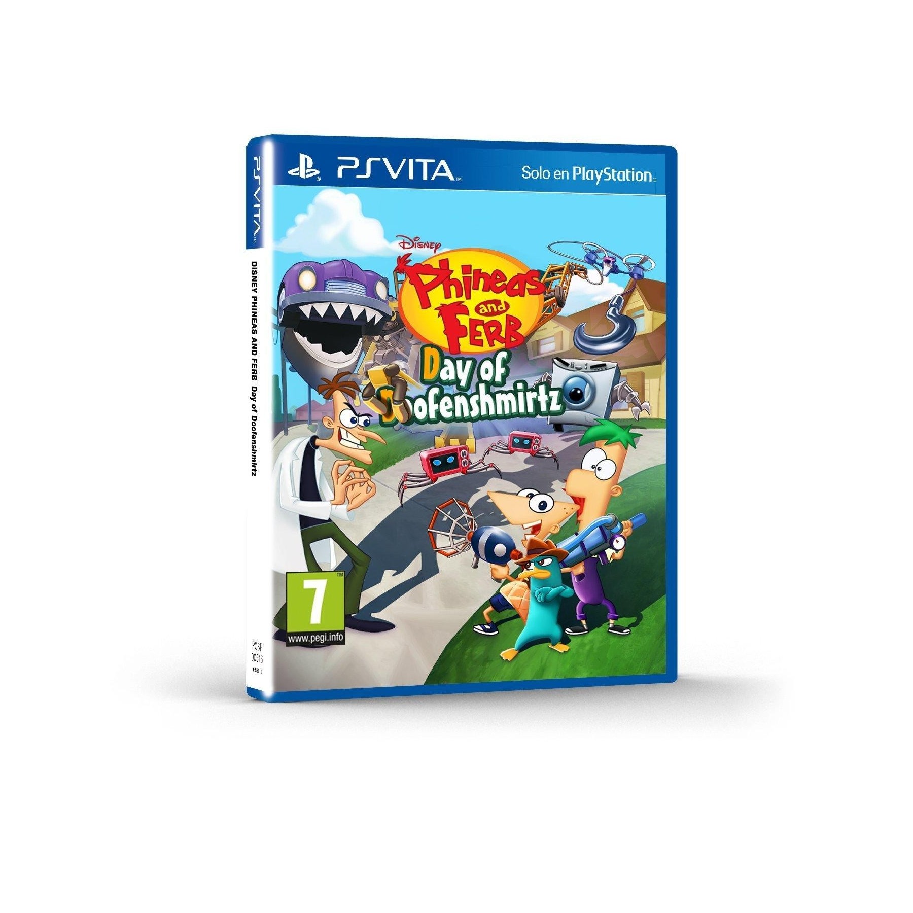 Phineas & Pherb Day Of Doofenshmirtz Juego para Consola PSVITA [PAL ESPAÑA]