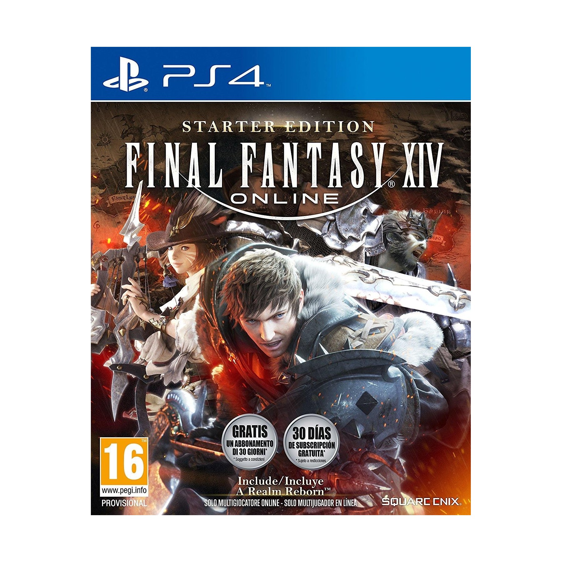 Final Fantasy XIV Starter Pack Ps4
