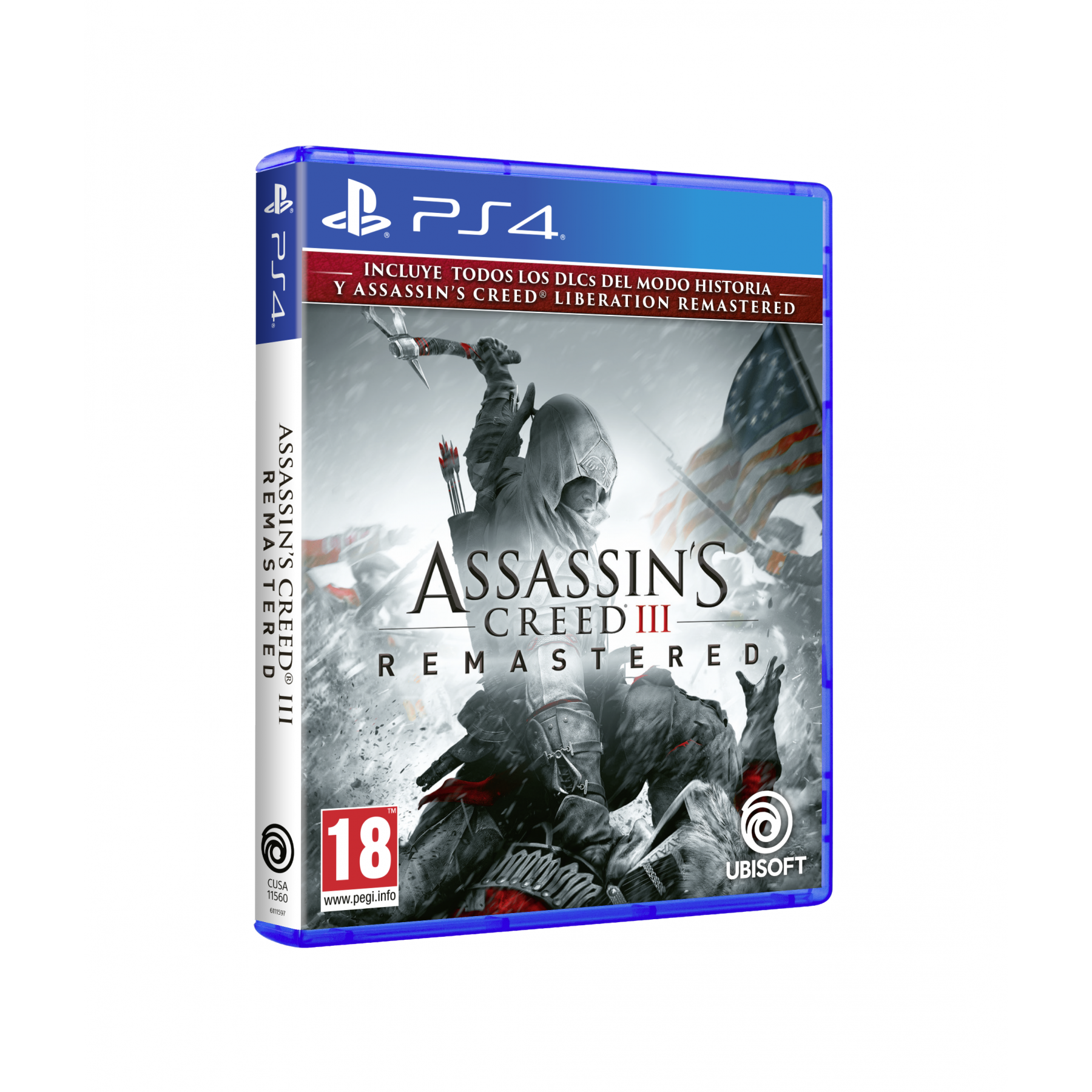 Assassin'S Creed Iii Remastered Juego para Consola Sony PlayStation 4 [PAL ESPAÑA]