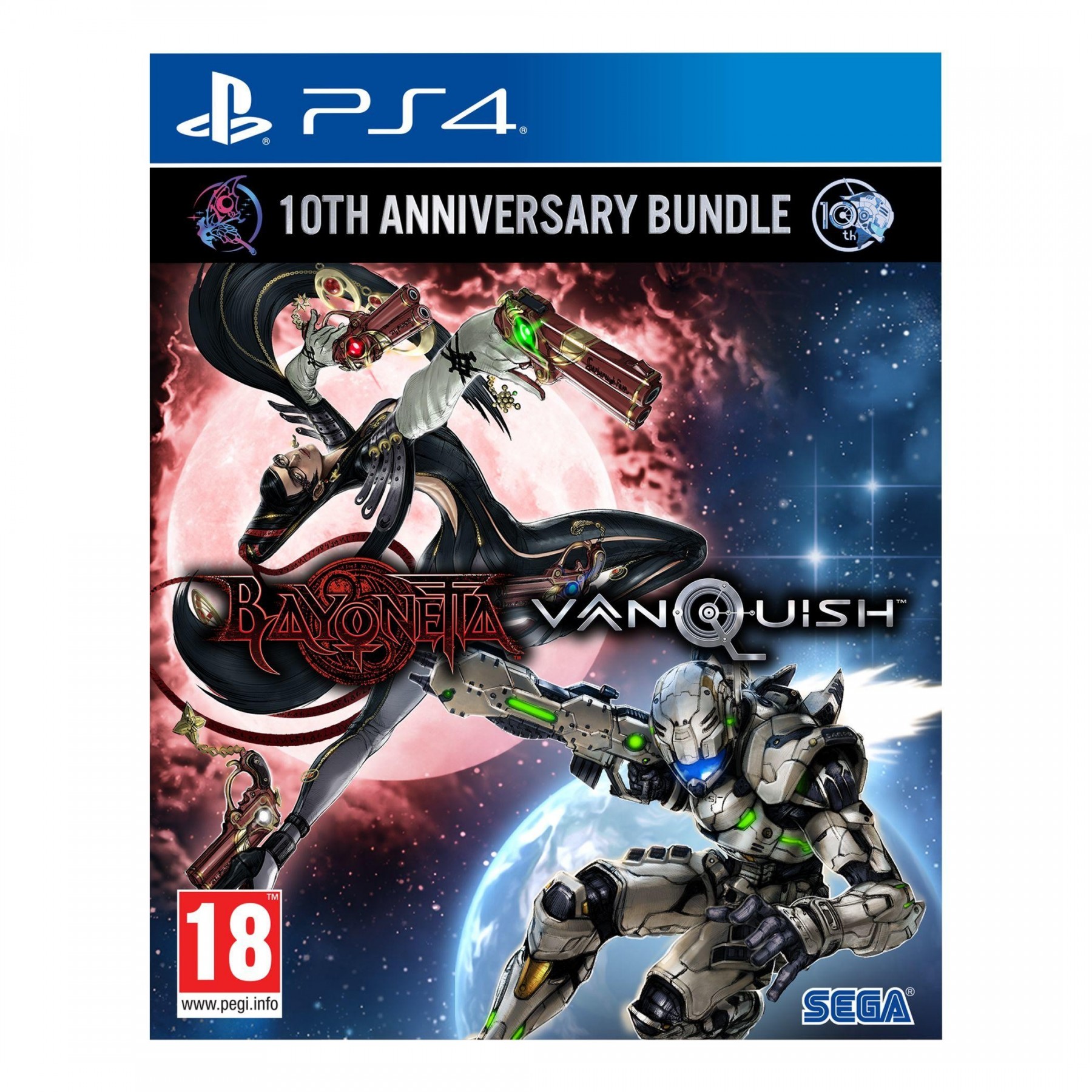 Bayonetta & Vanquish 10Th Anniversary Bundle Juego para Consola Sony PlayStation 4 [PAL ESPAÑA]