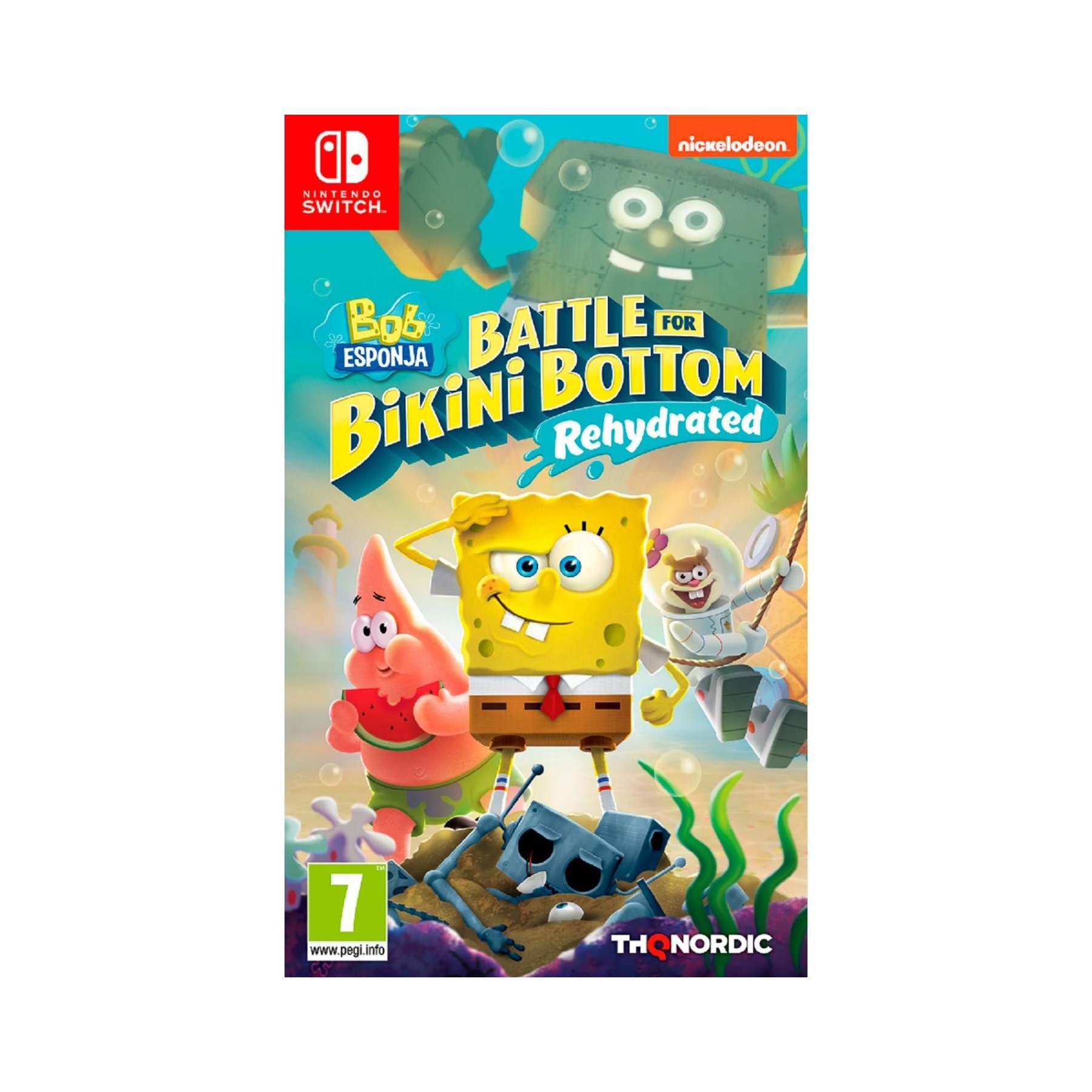 Bob Esponja: Battle For Bikini Bottom - Rehydrated Juego para Consola Nintendo Switch [PAL ESPAÑA]