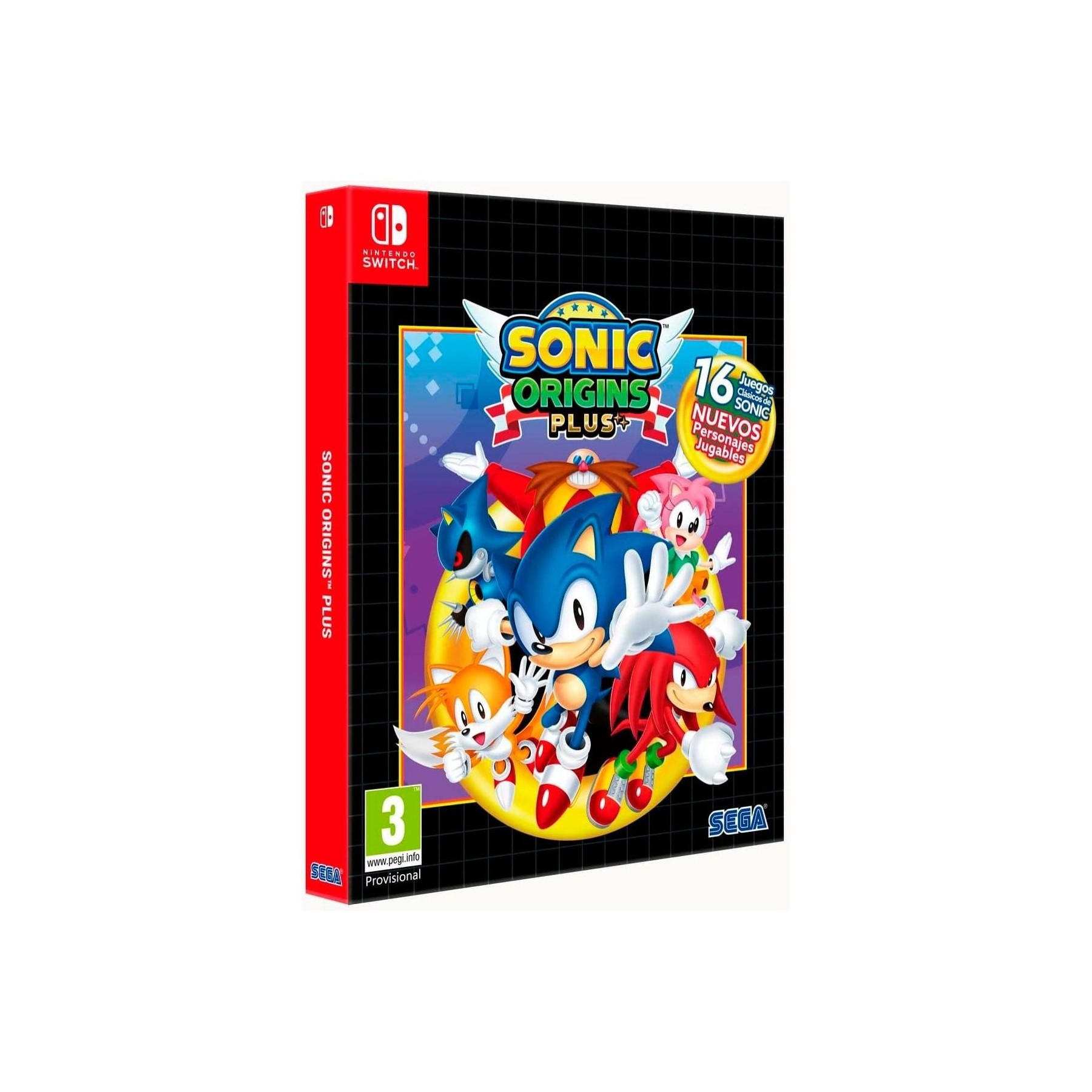 Sonic Origins Plus Le Juego para Consola Nintendo Switch [PAL ESPAÑA]