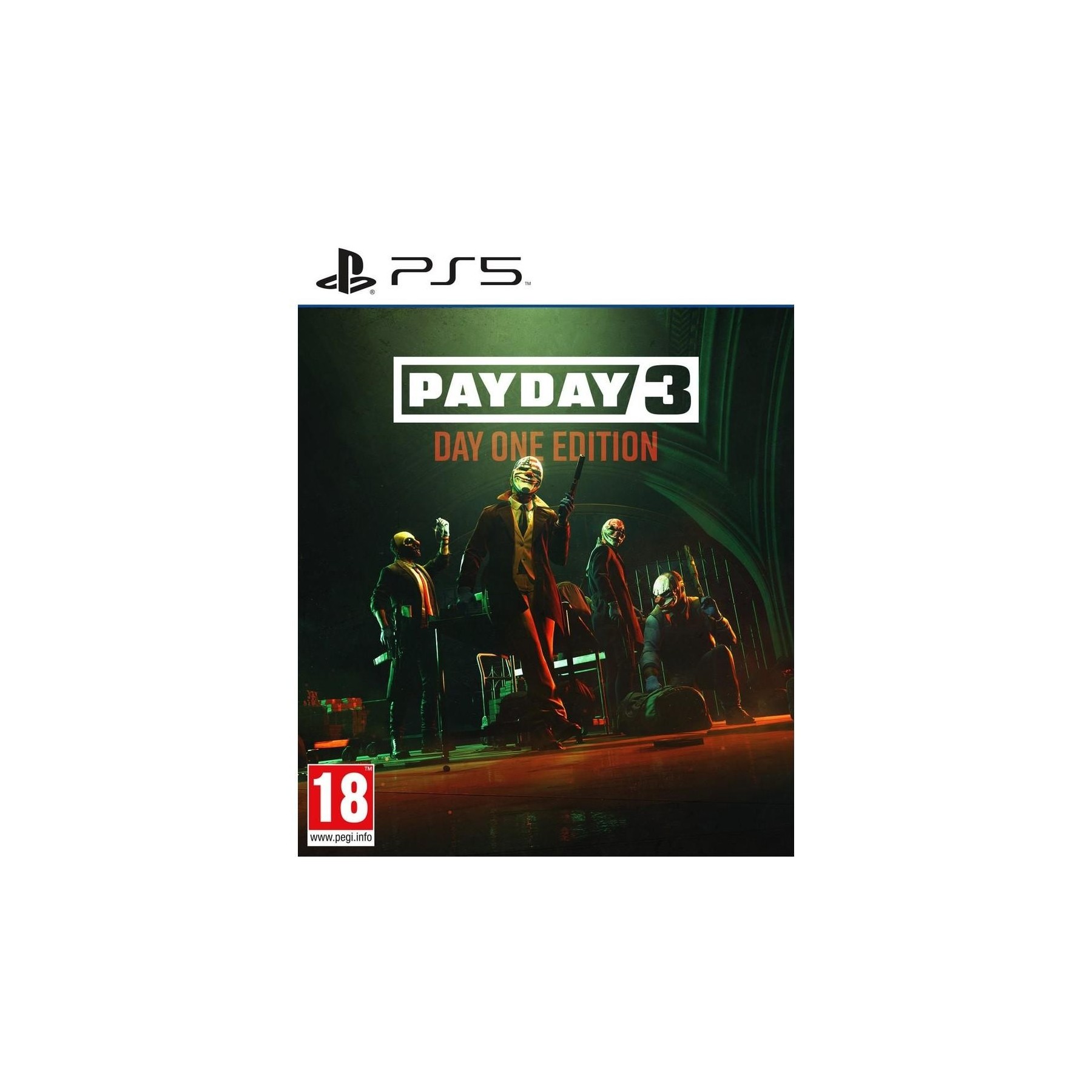 Payday 3 Day One Edition Juego para Consola Sony PlayStation 5 [PAL ESPAÑA]