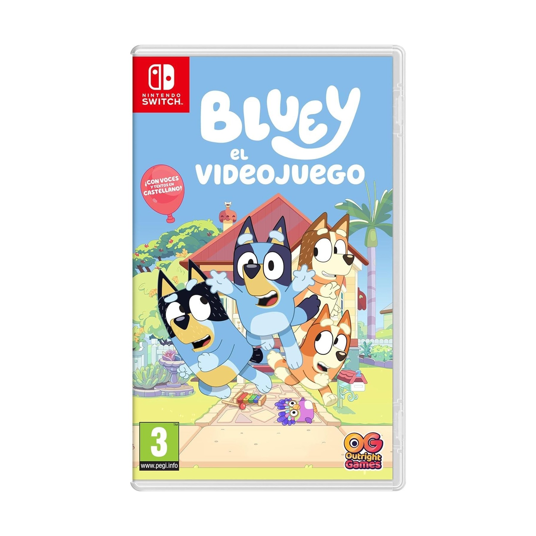 Bluey: El Videojuego Juego para Consola Nintendo Switch [PAL ESPAÑA]