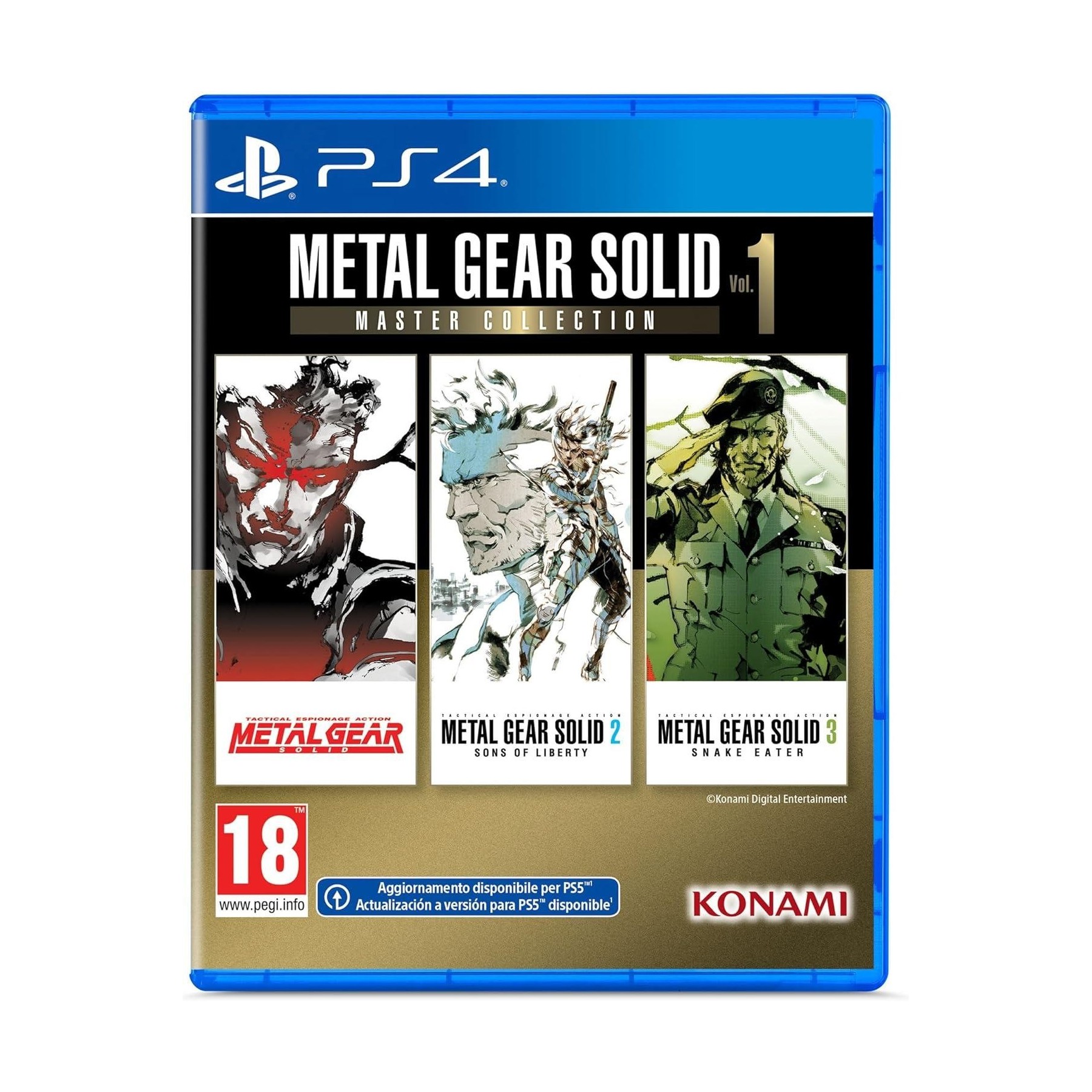 Metal Gear Solid: Master Collection Vol.1 Juego para Consola Sony PlayStation 4 [PAL ESPAÑA]