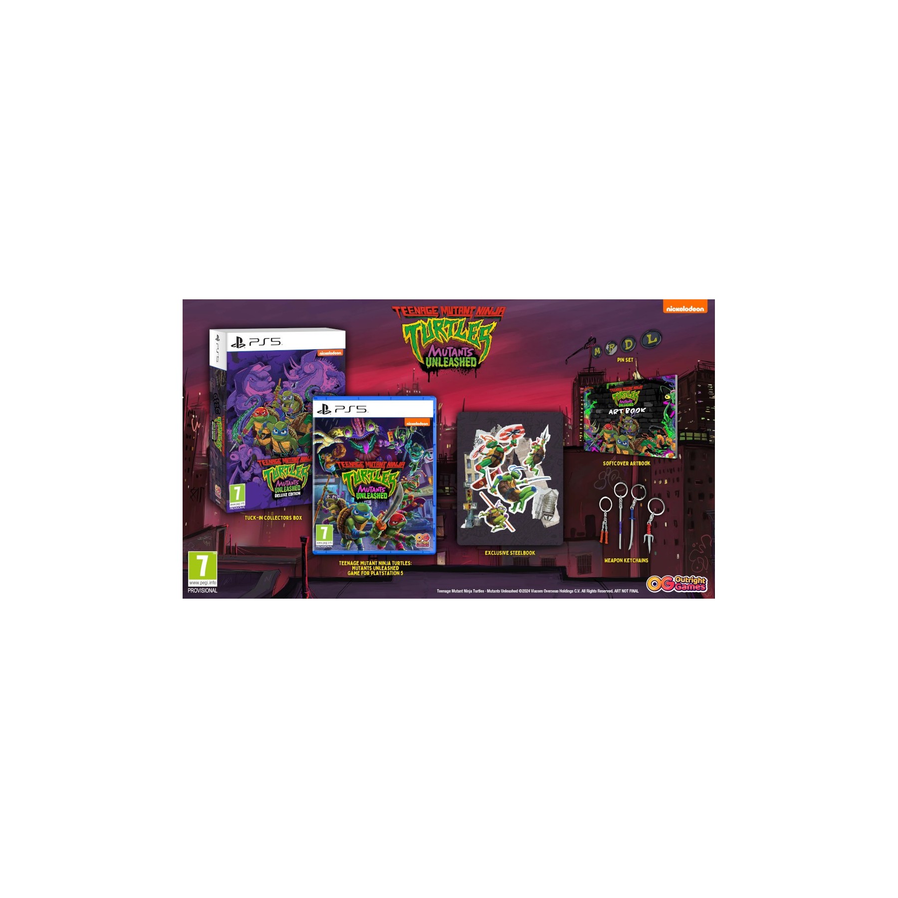 TEENAGE MUTANT NINJA TURTLES: MUTANTS UNLEASHED - DELUXE EDITION