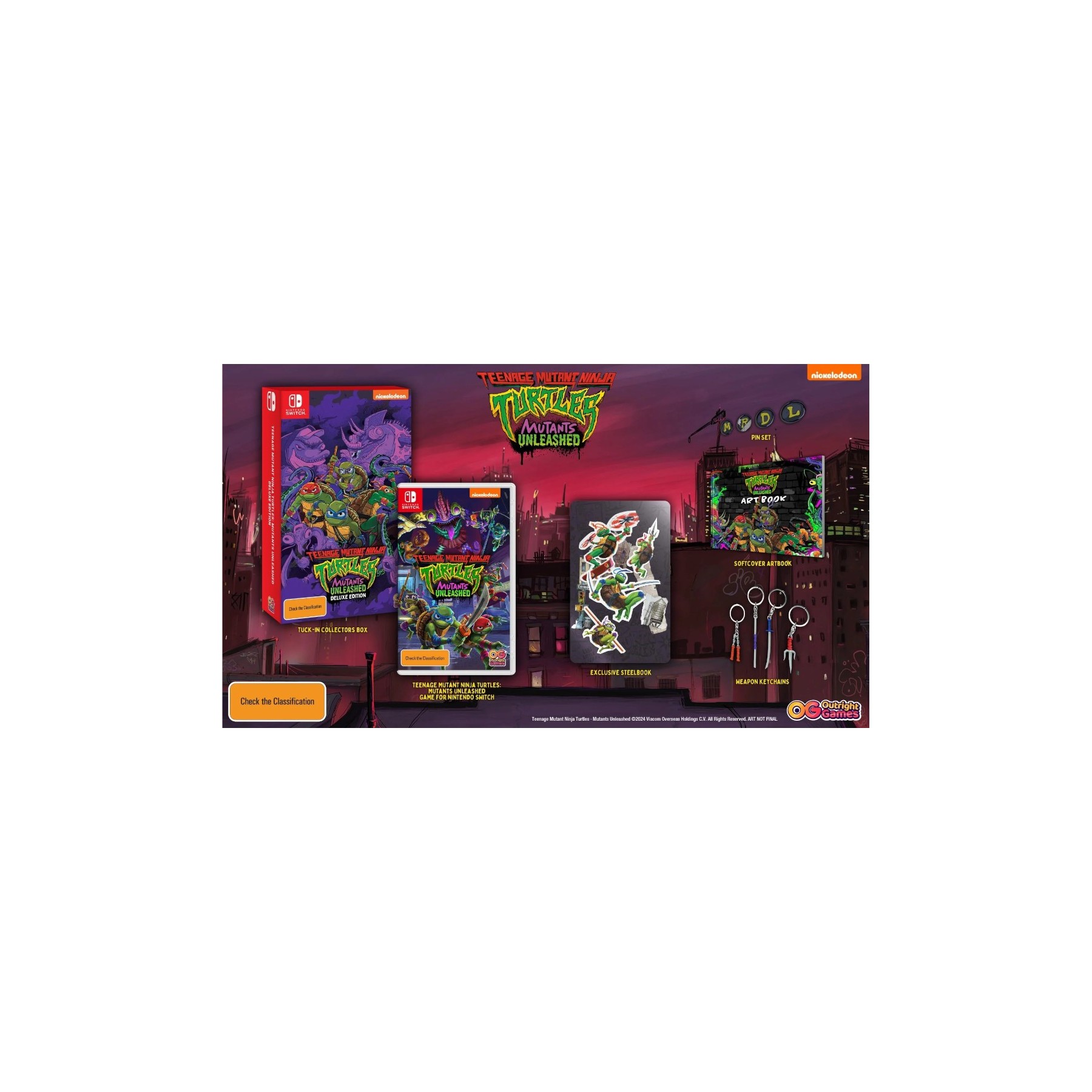 TEENAGE MUTANT NINJA TURTLES: MUTANTS UNLEASHED - DELUXE EDITION