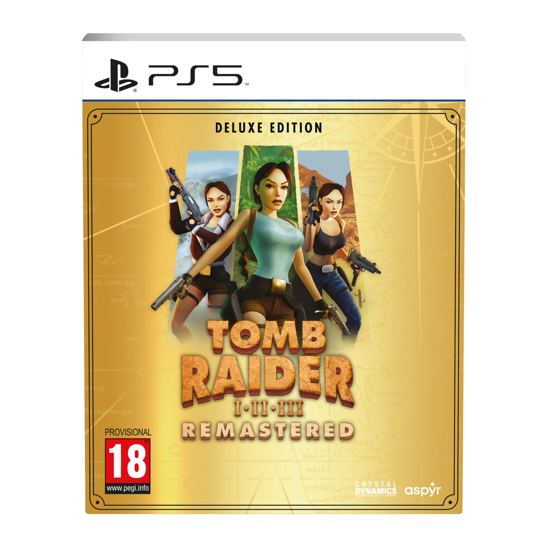 Tomb Raider I-III Remastered Deluxe Edition Juego para Consola Sony PlayStation 5 PS5