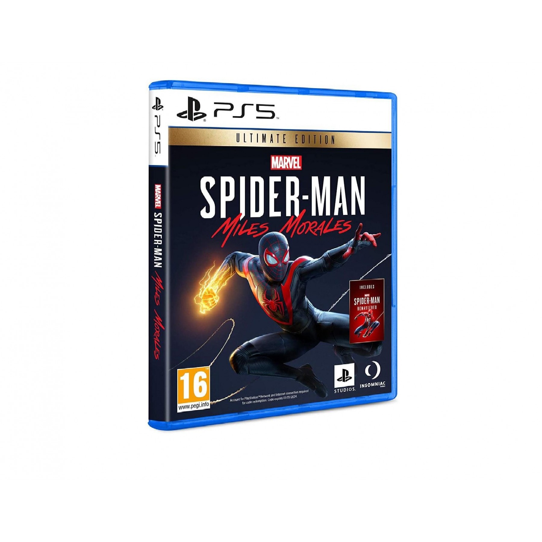 Spider-Man Mmorales Ult. Edition Juego para Consola PlayStation 5 PS5
