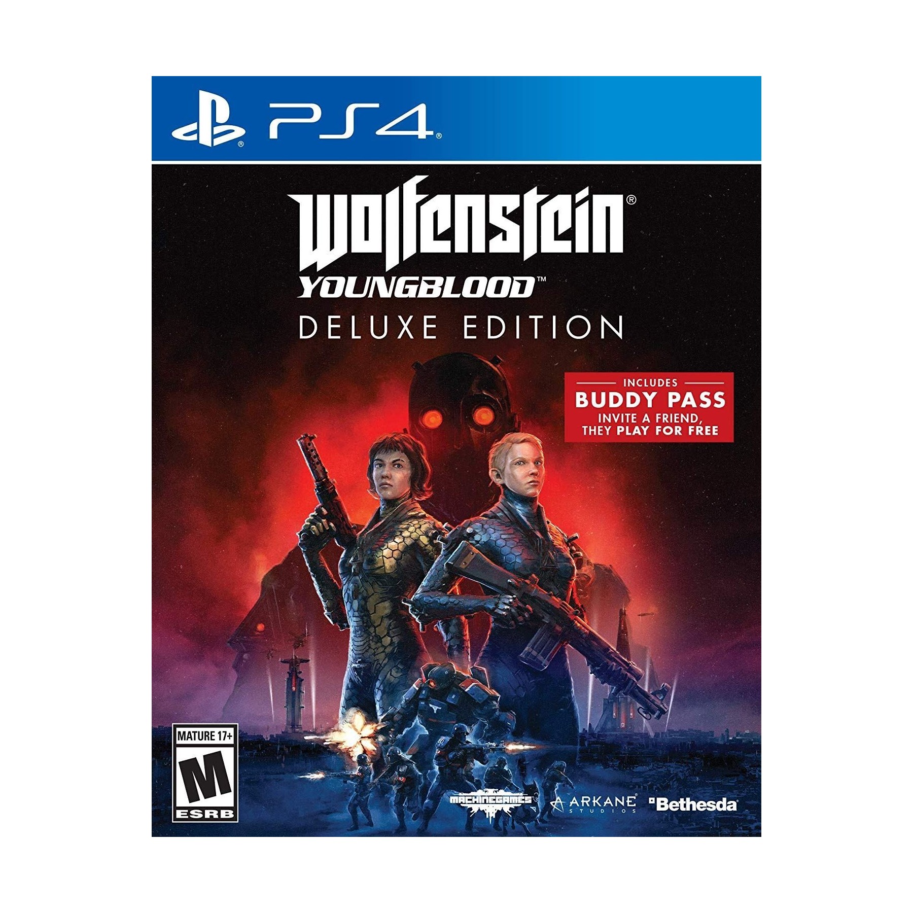 Wolfenstein: Youngblood Deluxe Edition Juego para Consola Sony PlayStation 4 PS4