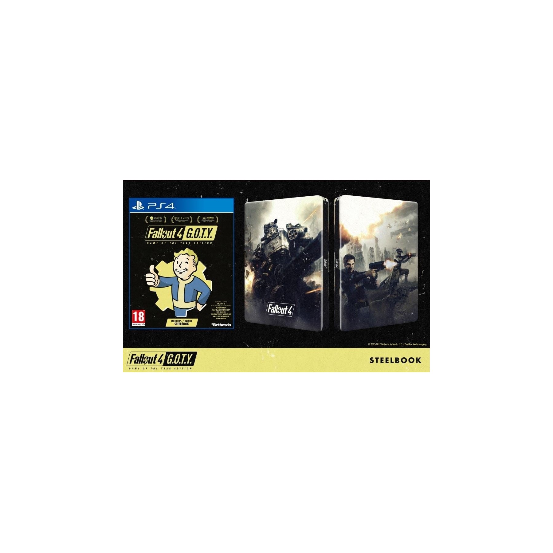 Fallout 4 (Game of the year) (Steelbook Edition)