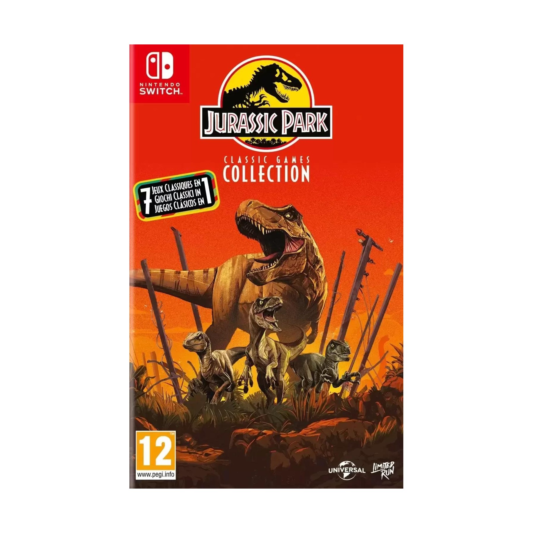 Jurassic Park Classic Games Collection Juego para Consola Nintendo Switch