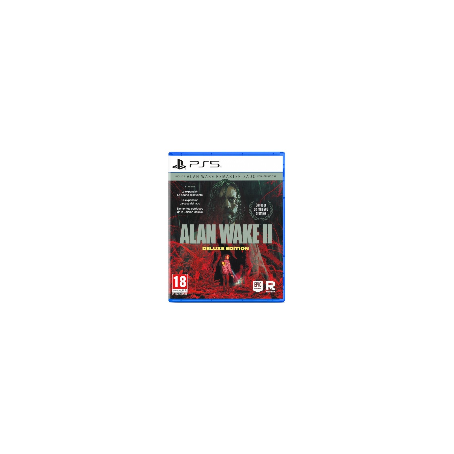 Alan Wake 2 Deluxe Edition Juego Fisico para Consola Sony PlayStation 5 [ PAL ESPAÑA ]