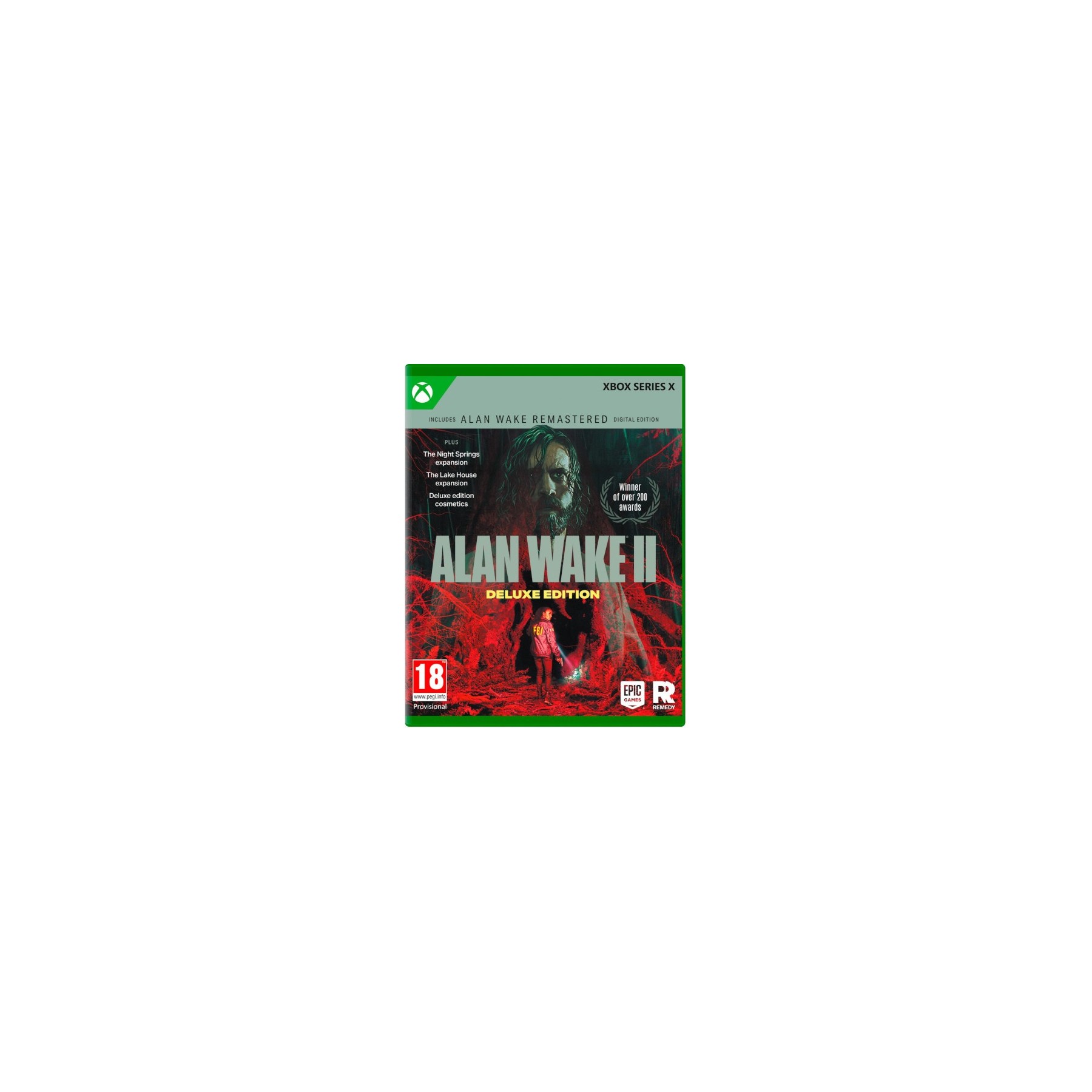 Alan Wake 2 Deluxe Edition Juego Fisico para Consola Microsoft Xbox Series X [ PAL ESPAÑA ]
