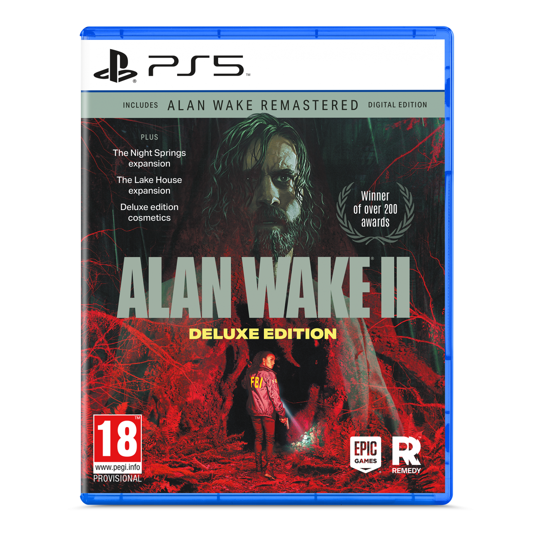 Alan Wake 2 Deluxe Edition Juego Fisico para Consola Sony PlayStation 5 PS5