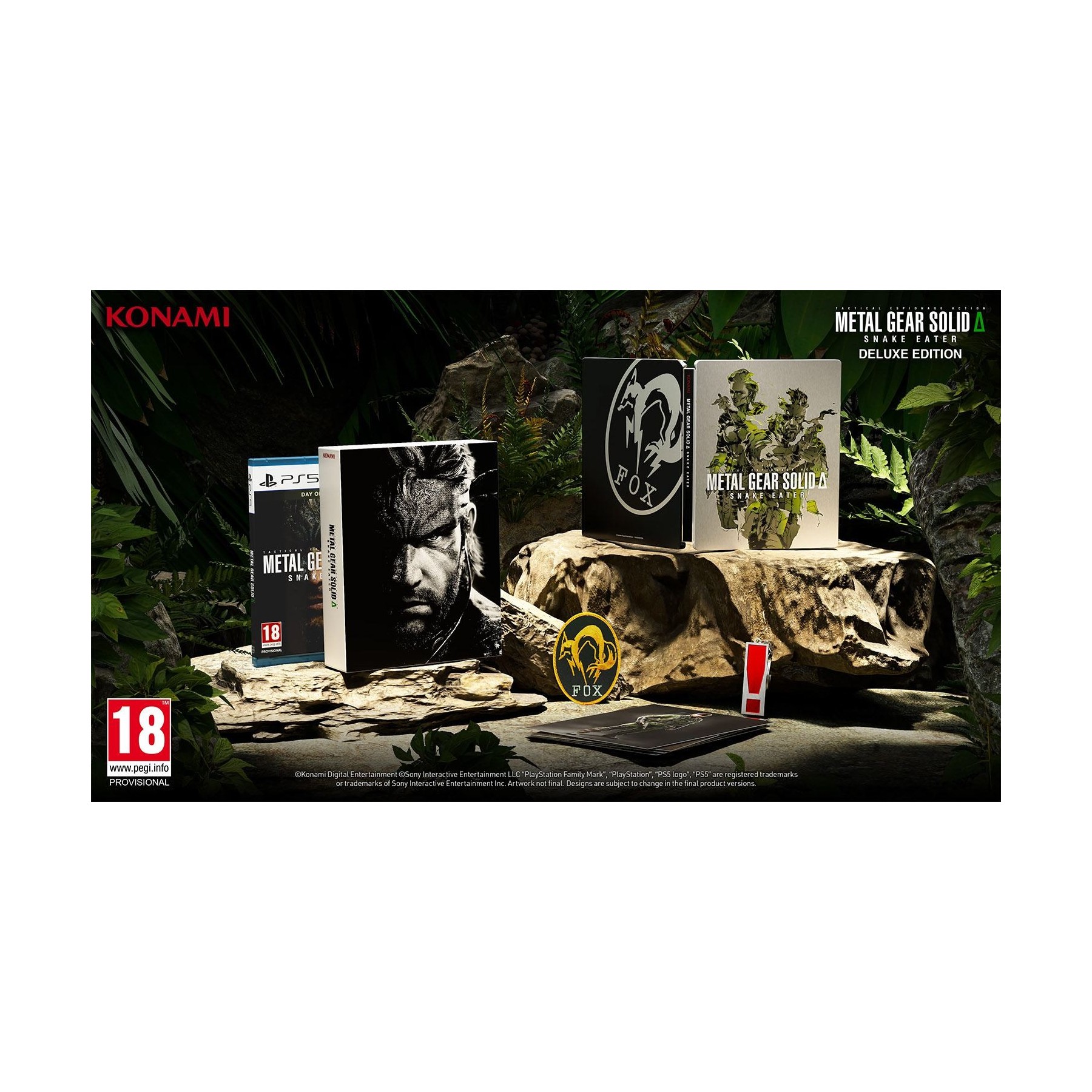 Metal Gear Solid Delta: Snake Eater Deluxe Edition Juego Fisico para Consola Sony PlayStation 5 PS5