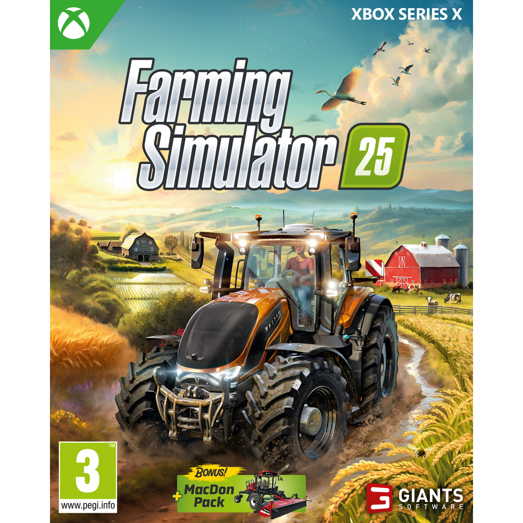 Farming Simulator 25 Juego Fisico para Consola Microsoft Xbox Series X