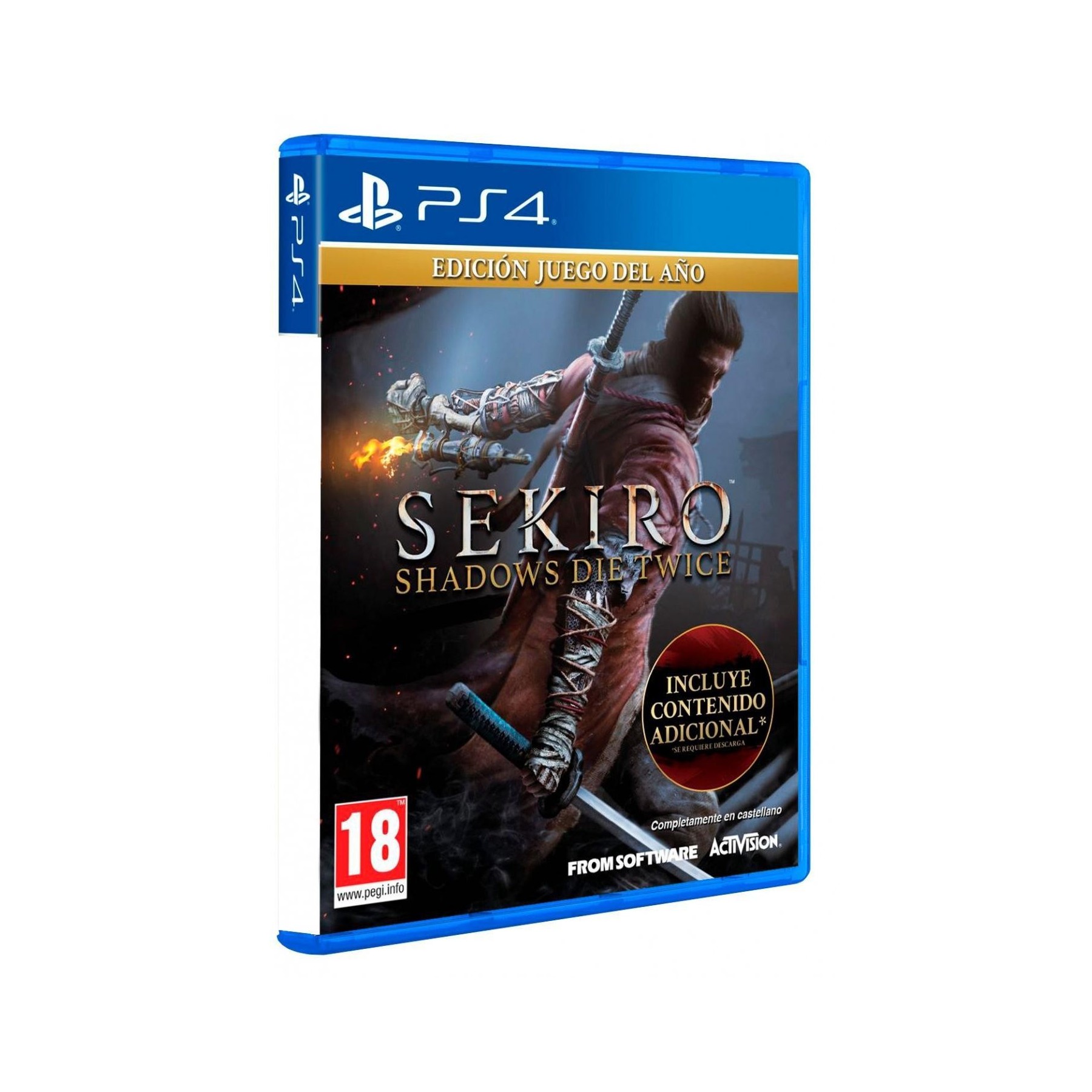 Sekiro Shadows Die Twice Edic. Juego Año Ps4 Juego para Consola PlayStation 4 PS4