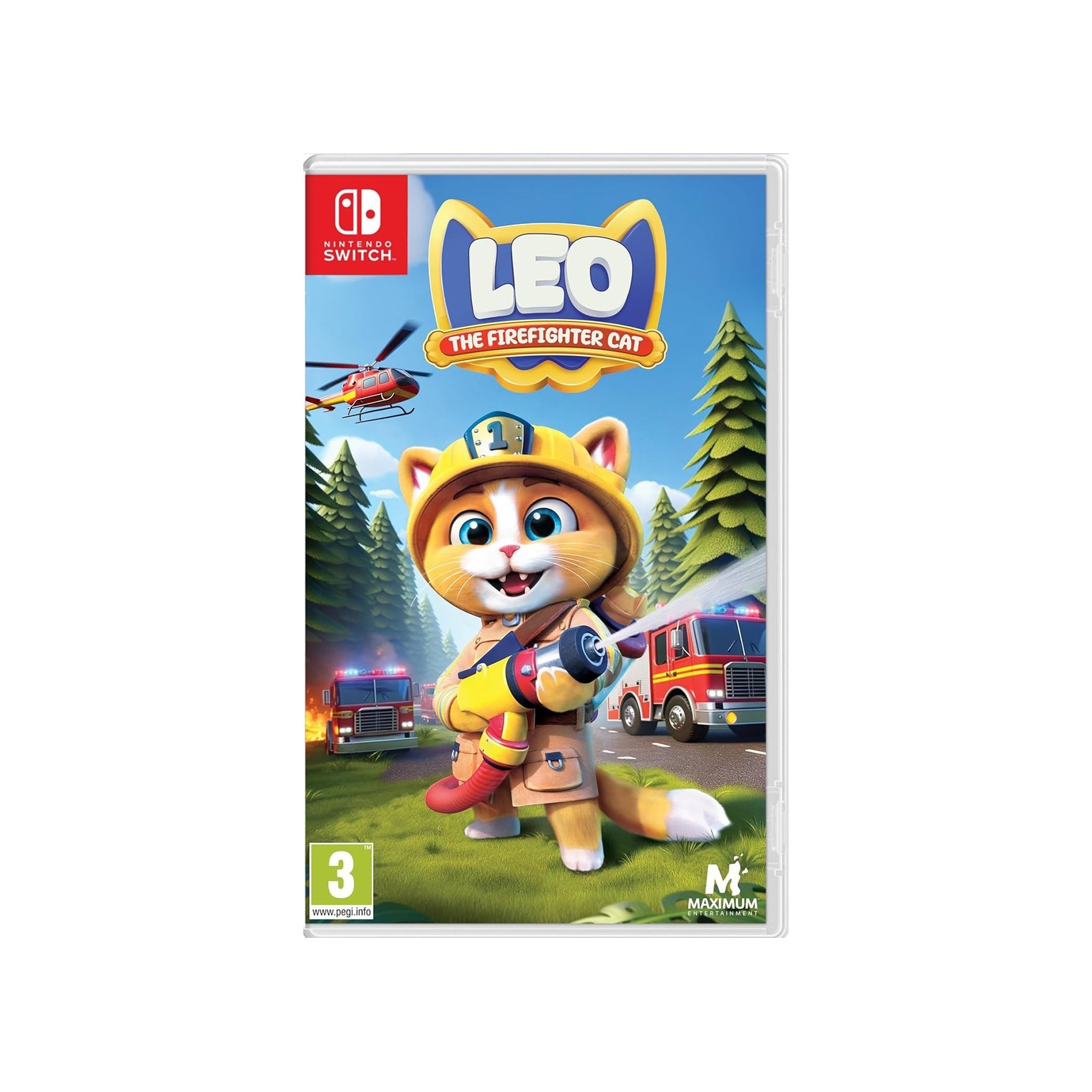 Leo the Firefighter Cat Juego Fisico para Consola Nintendo Switch