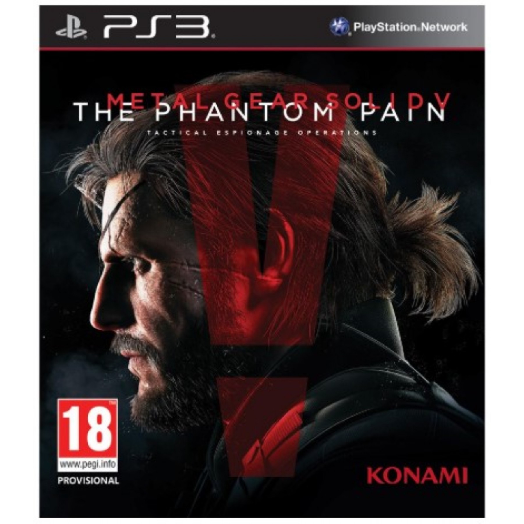 Metal Gear Solid V: The Phantom Pain Juego Fisico para Consola Sony PlayStation 3 PS3
