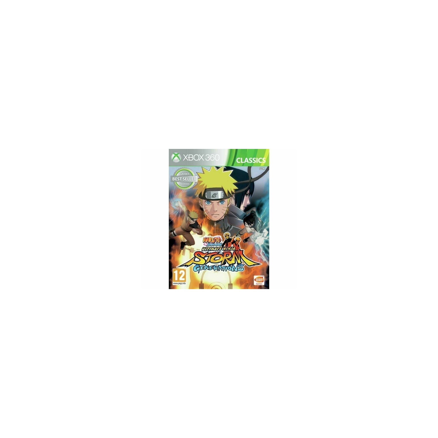 Naruto Shippuden: Ultimate Ninja Storm Generations (Classic) Juego Fisico para Consola Microsoft Xbox 360