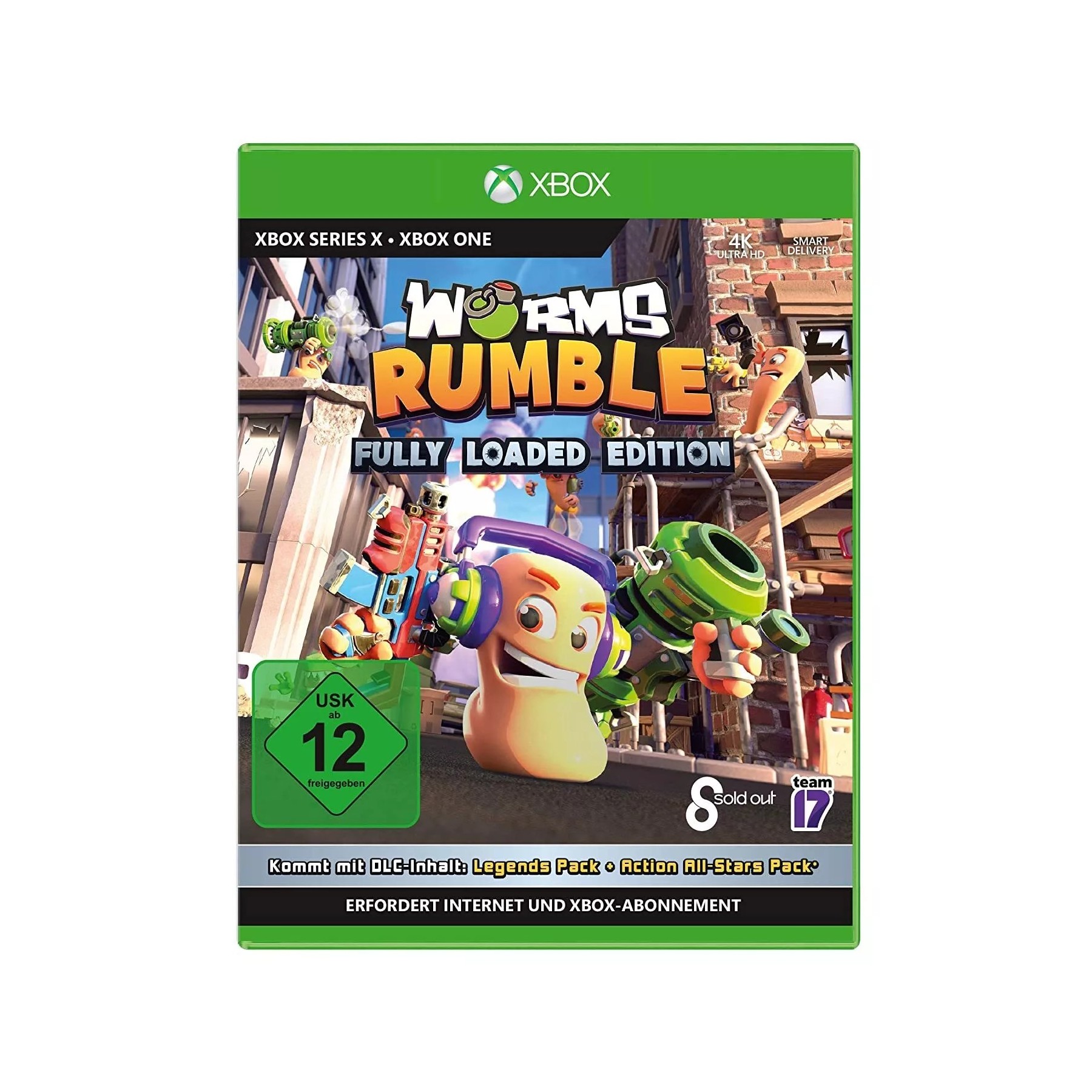 WORMS RUMBLE Juego Fisico para Consola Microsoft Xbox One PAL DE
