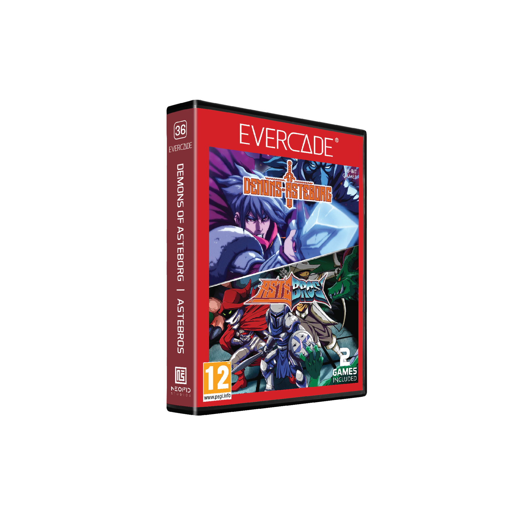 Blaze Evercade Demons of Asteborg Juego Fisico para Consola BLAZE TAB Plus