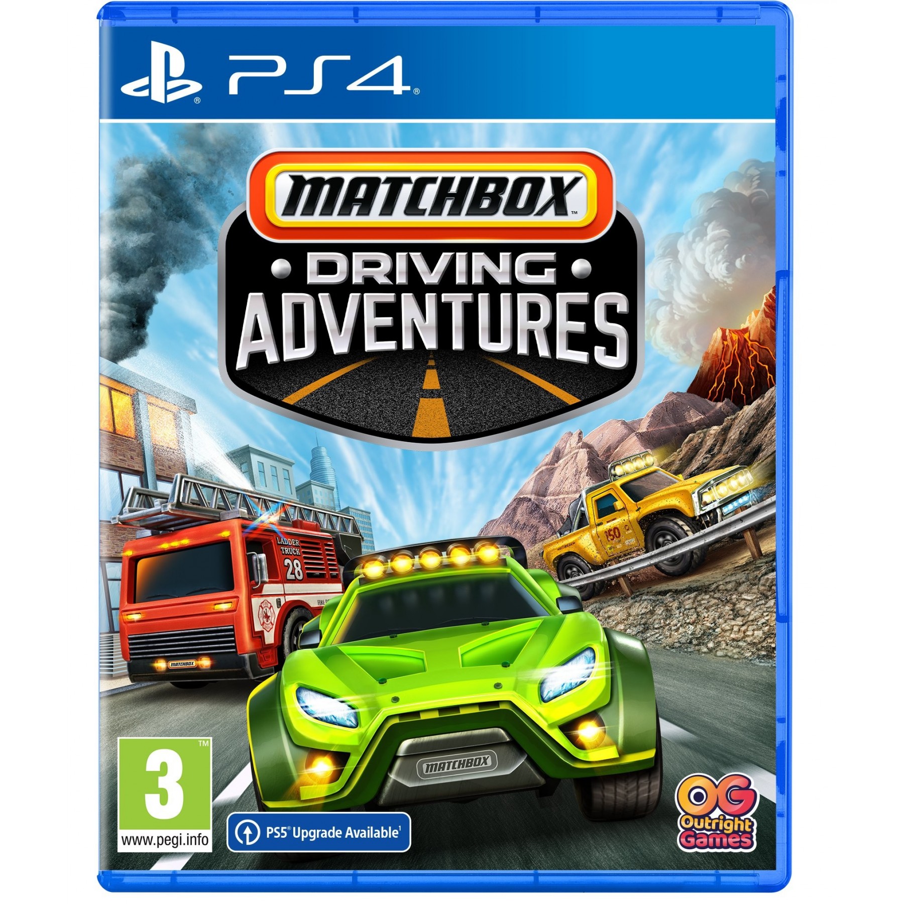 Matchbox Driving Adventures Juego Fisico para Consola PlayStation 4