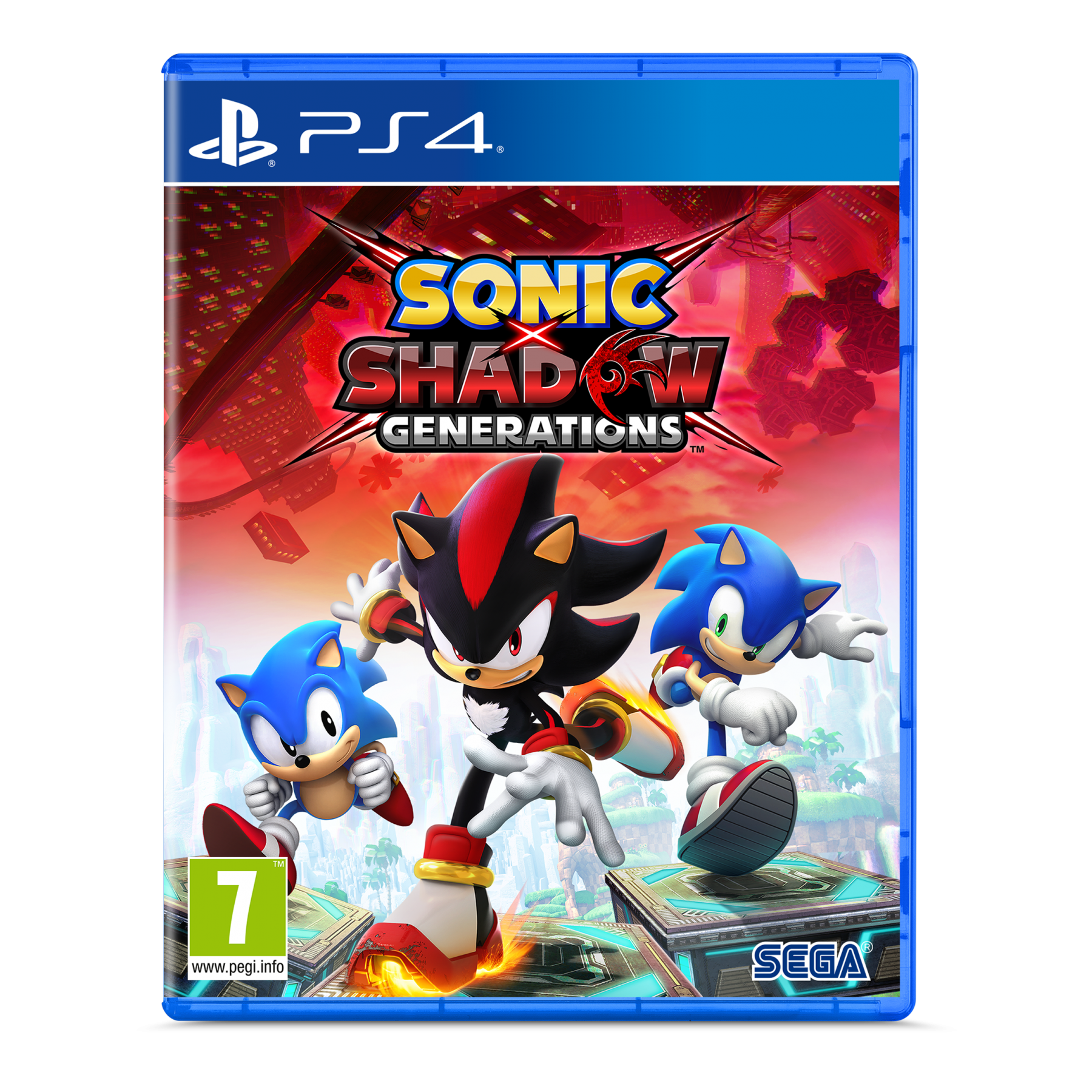 Sonic X Shadow Generations Juego Fisico para Consola Sony PlayStation 4 PS4