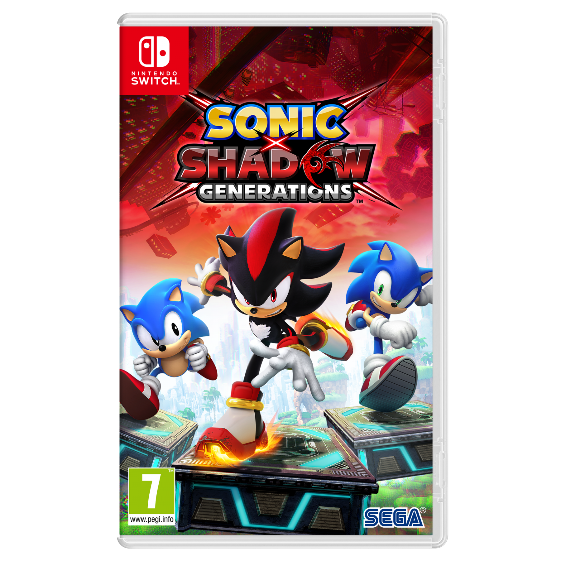 Sonic X Shadow Generations Juego Fisico para Consola Nintendo Switch