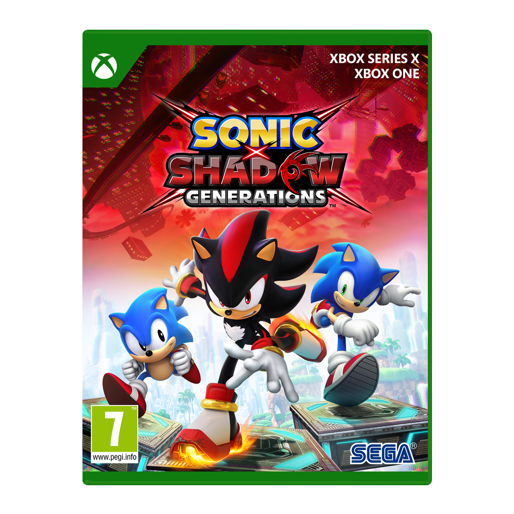 Sonic X Shadow Generations Juego Fisico para Consola Microsoft Xbox Series X