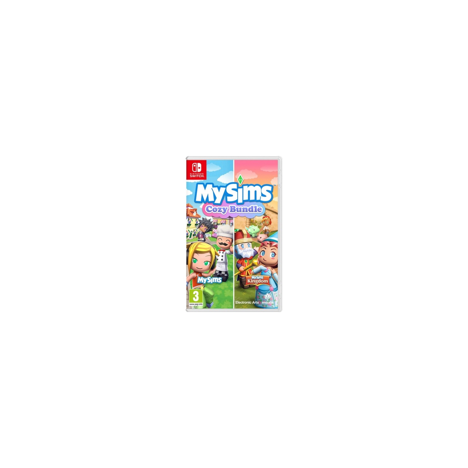 My Sims Cozy Bundle (My Sims + My Sims Kingdom) Juego Fisico para Consola Nintendo Switch [PAL ESPAÑA]